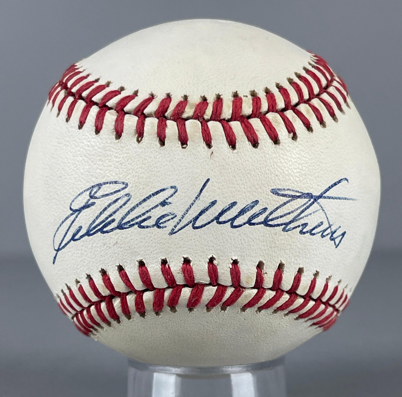Eddie Mathews Signed Official MLB Rawlings Baseball with JSA COA (1 of 4)
