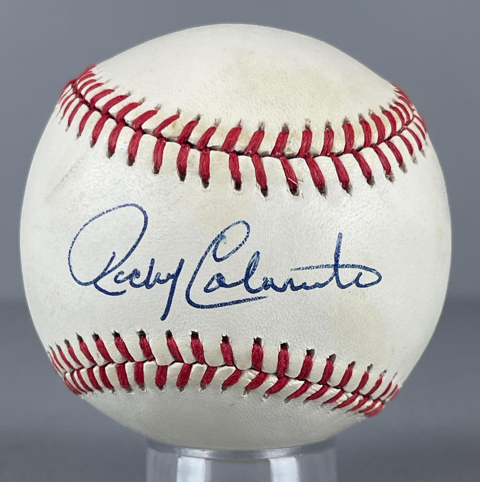 Rockey Colavito Signed Official MLB Rawlings Baseball with JSA COA (1 of 4)