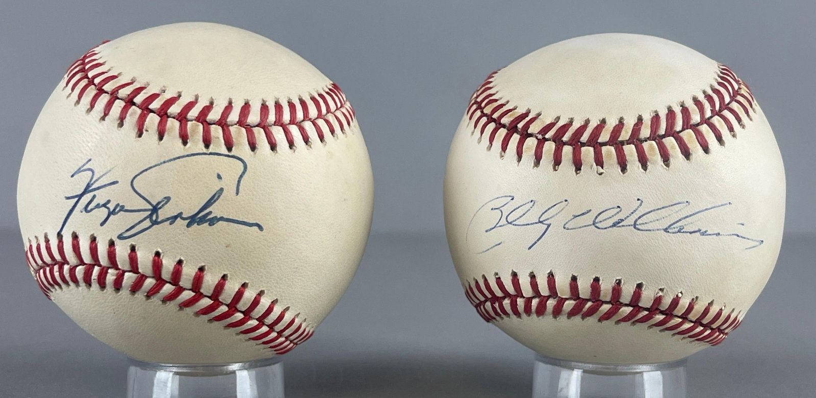 Fergie Jenkins and Billy Williams Signed Official MLB Rawlings Baseballs (1 of 3)
