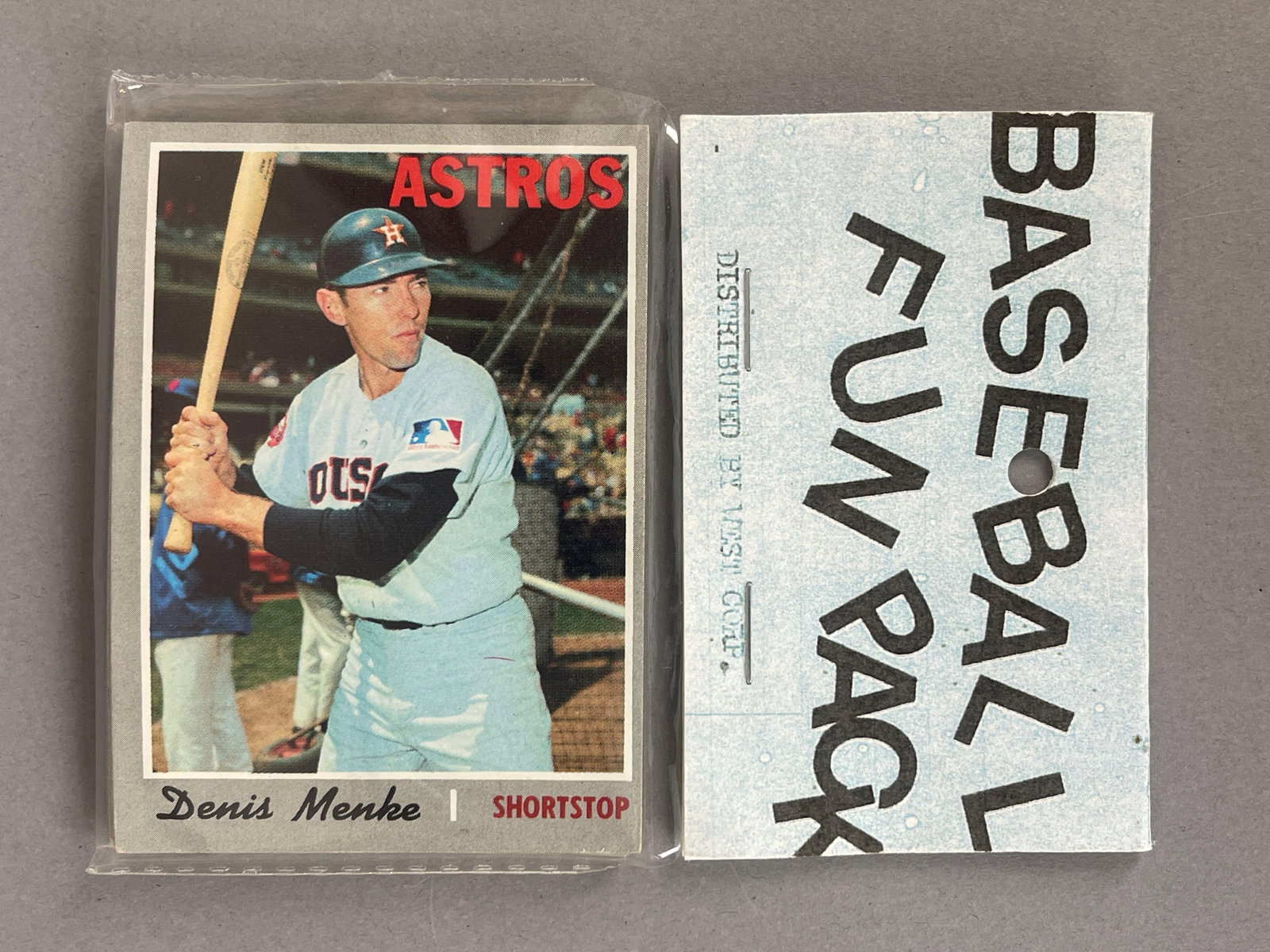 1970 Topps Baseball West Corps Cello Fun Pack (1 of 2)