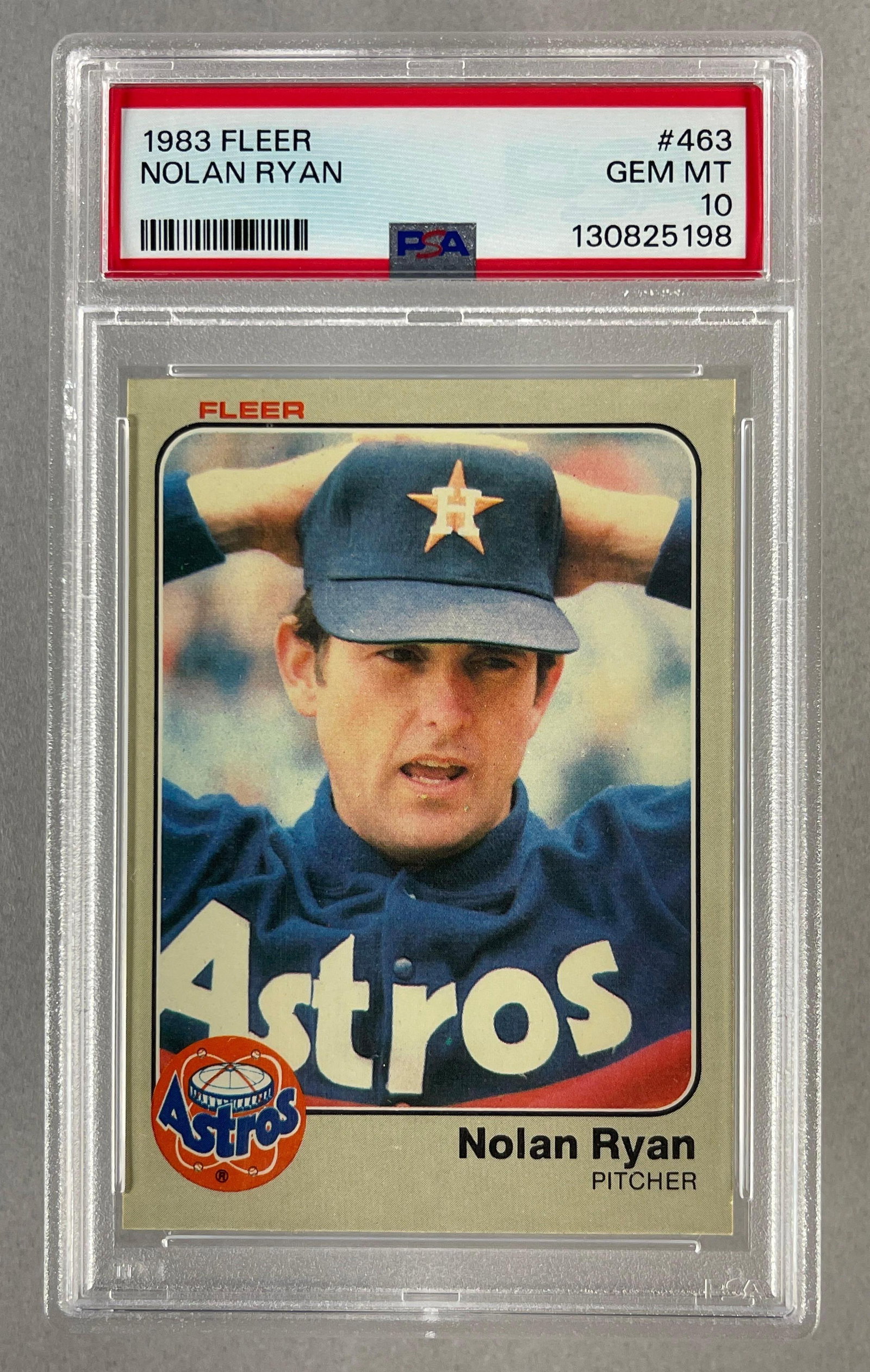 1983 Fleer Nolan Ryan #463 PSA 10 (1 of 2)