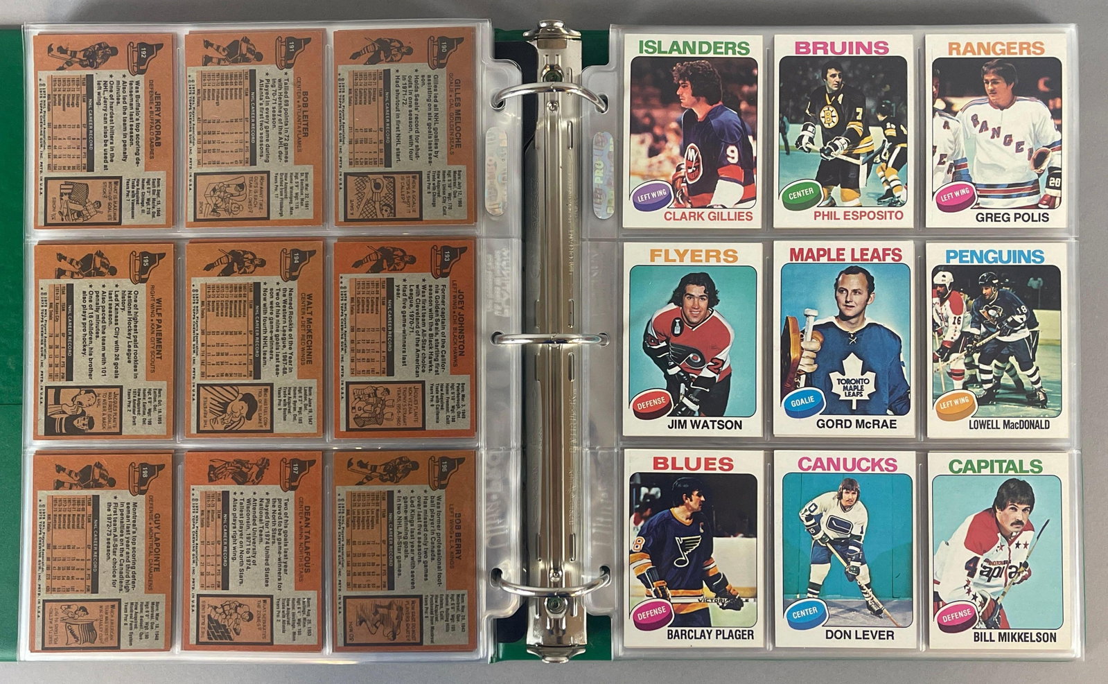 1975 Topps Hockey Complete High-Grade Set (1 of 11)