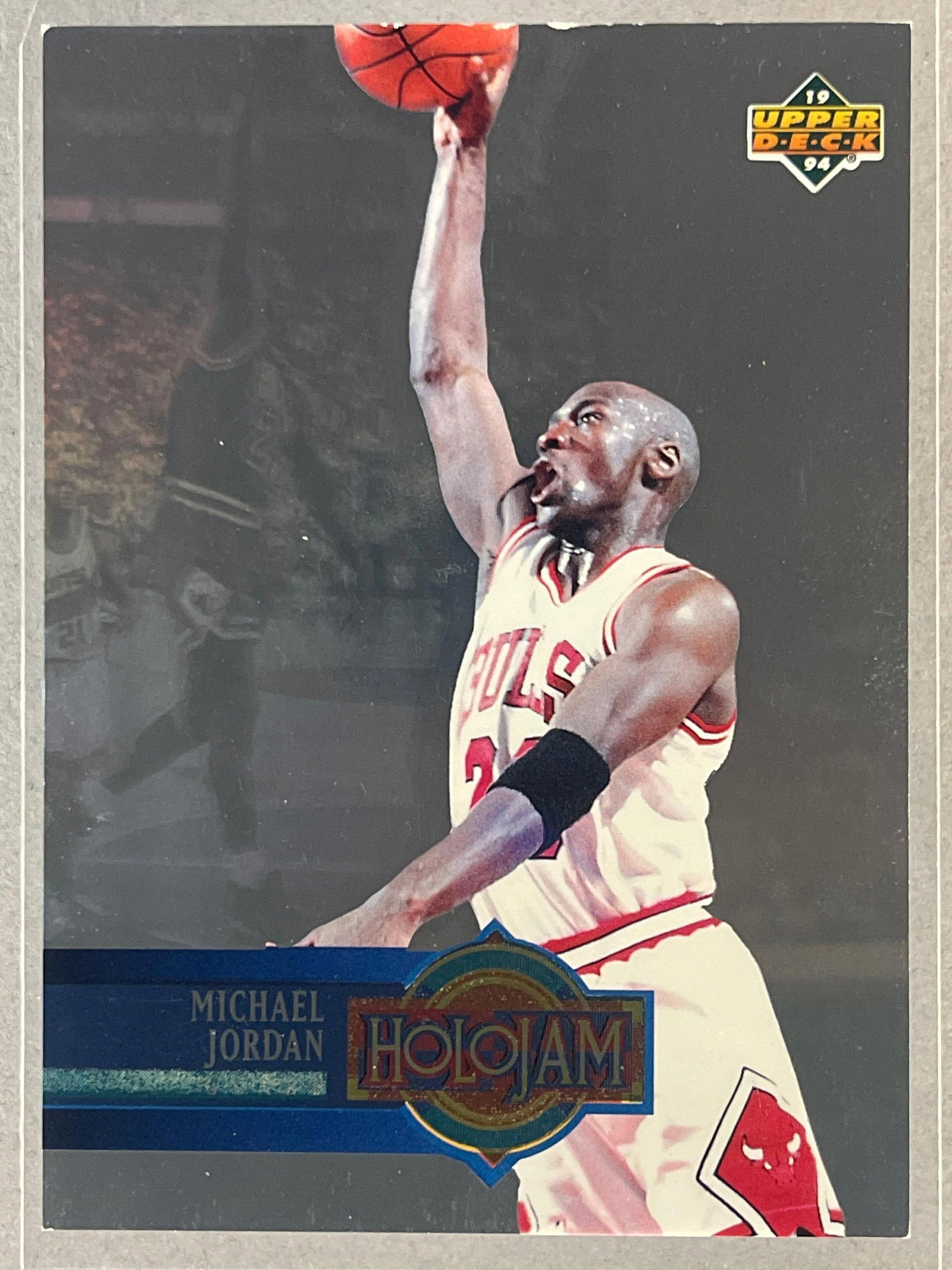 1993 Upper Deck Holo Jam Michael Jordan #H4: 1993 Upper Deck Holo Jam Michael Jordan #H4, Nice looking Holo
