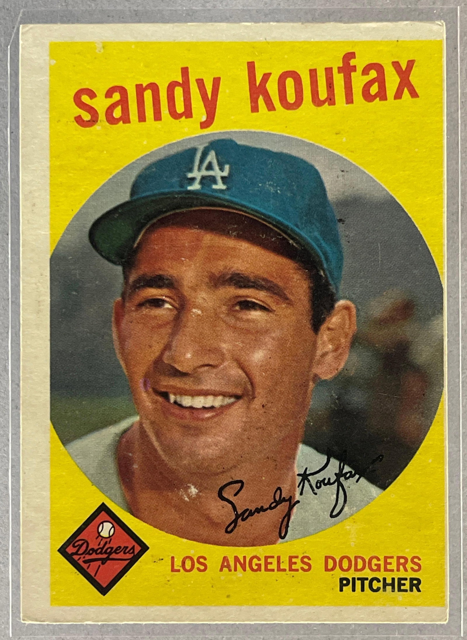 1959 Topps Sandy Koufax #163 (1 of 2)