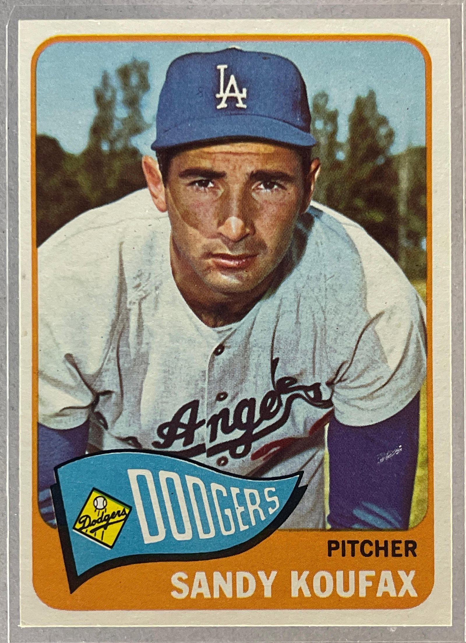 1965 Topps Sandy Koufax #300: 1965 Topps Sandy Koufax #300, EXMT, Nice looking card