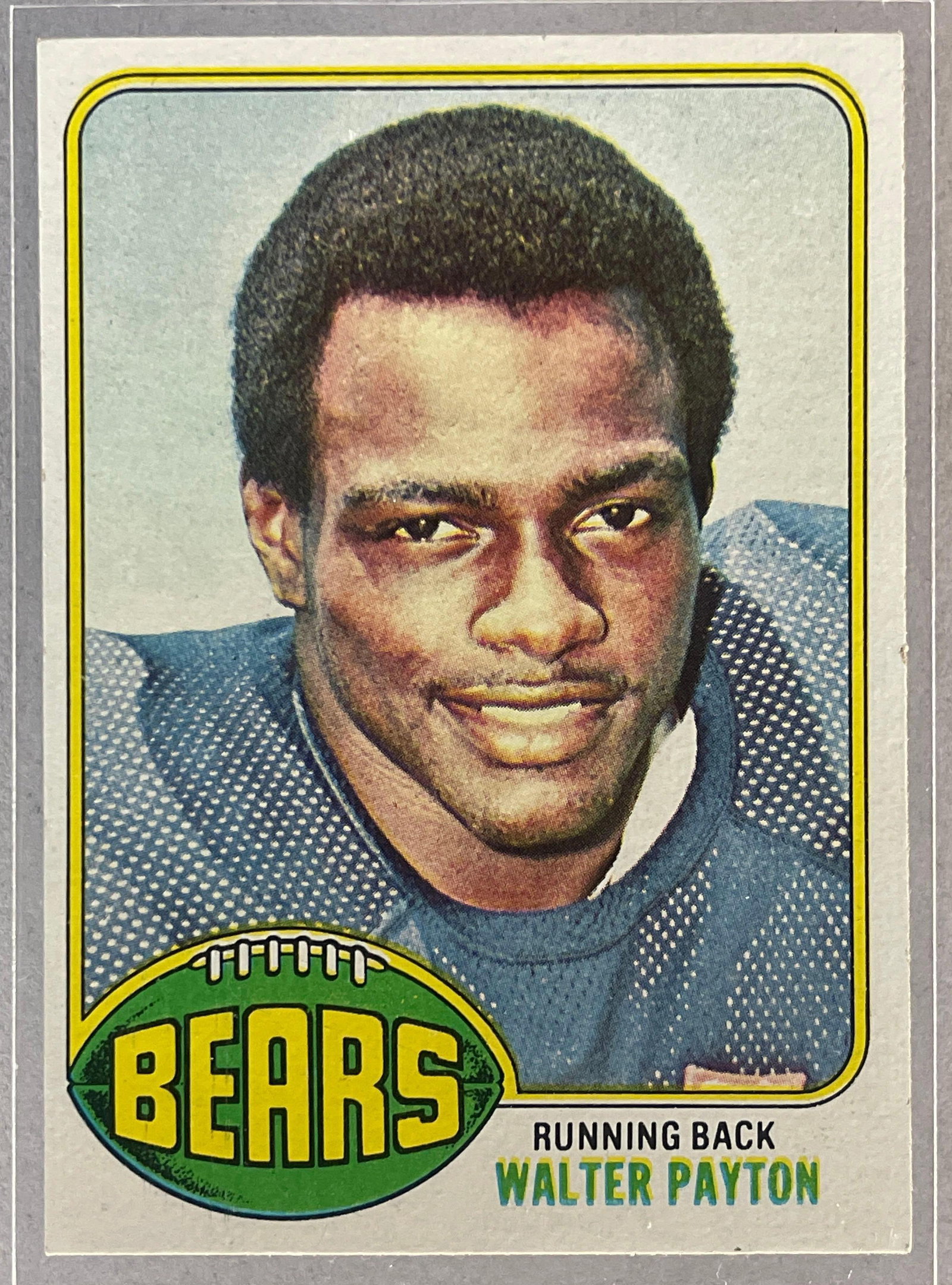 1976 Topps Football Walter Payton #148 Rookie (1 of 2)