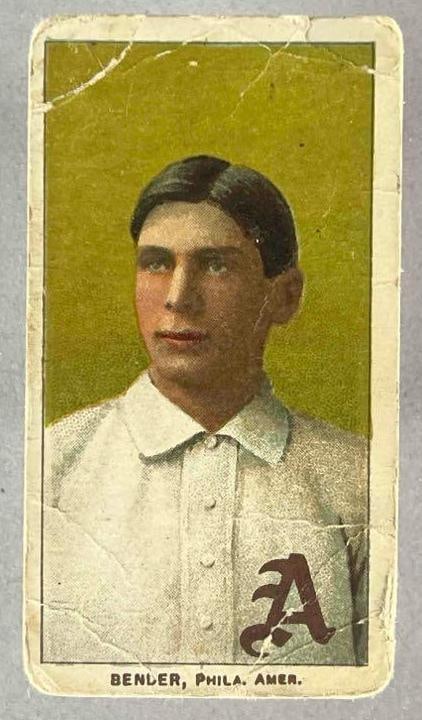1909 - 11 T206 Chief Bender Portrait Sweet Caporal (1 of 2)
