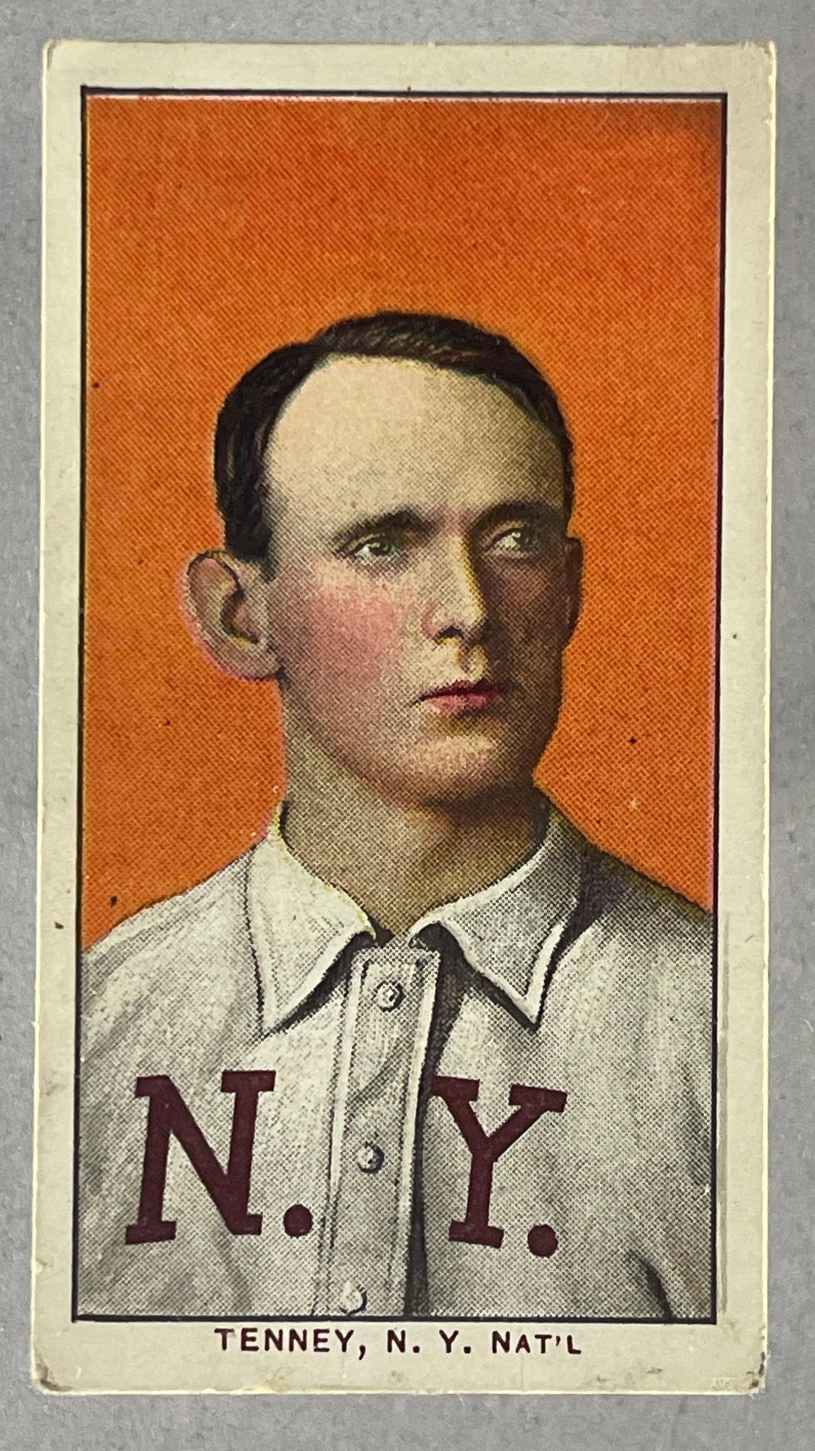 1909 - 11 T206 Fred Tenney Piedmont 150/25: 1909 - 11 T206 Fred Tenney Piedmont 150/25, VG, Nice looking card