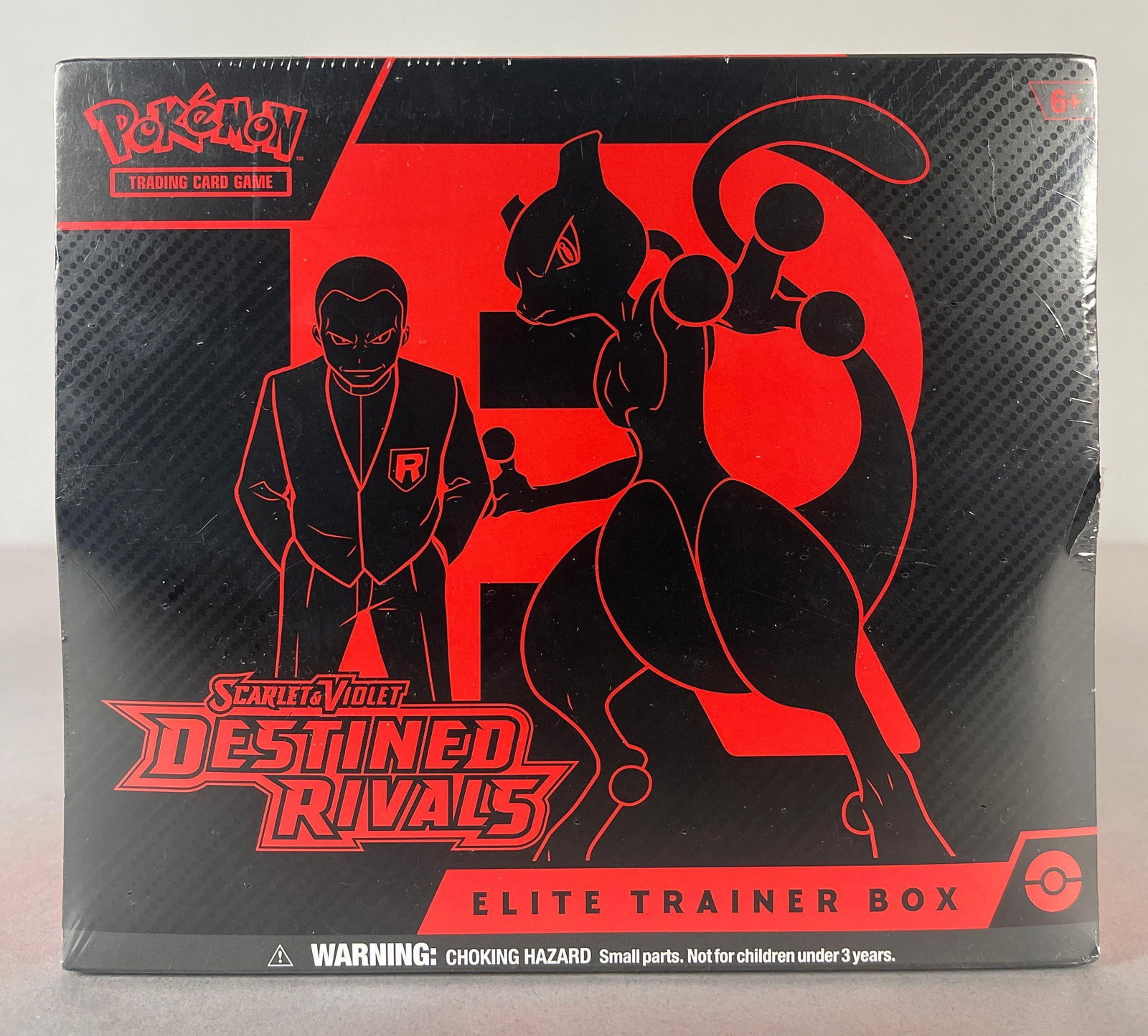2025 Pokemon SV Destined Rivals Sealed ETB: Includes 9 - Booster Packs, 45 - Energy Cards, Collectors Box, and More
