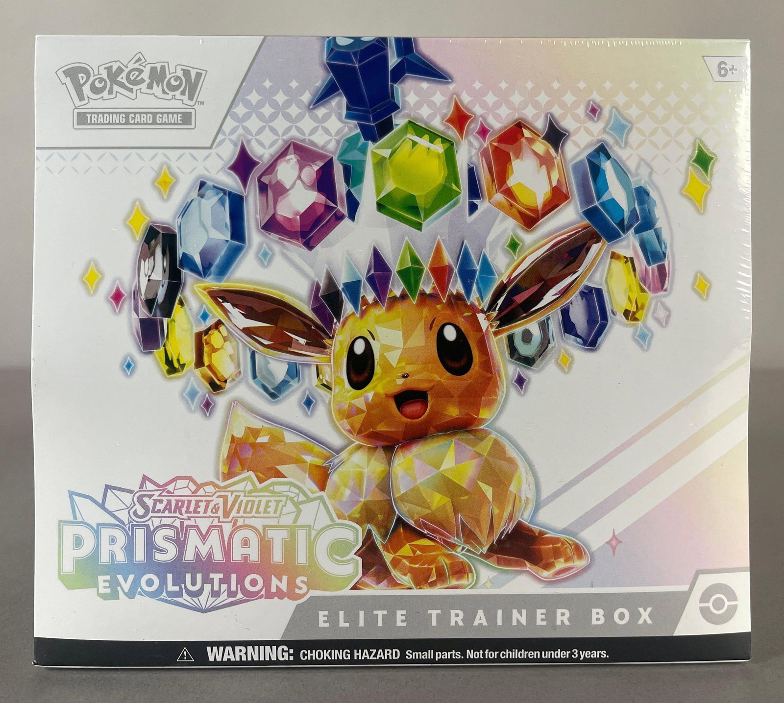 2025 Pokemon SV Prismatic Evolutions Sealed ETB (1 of 3)