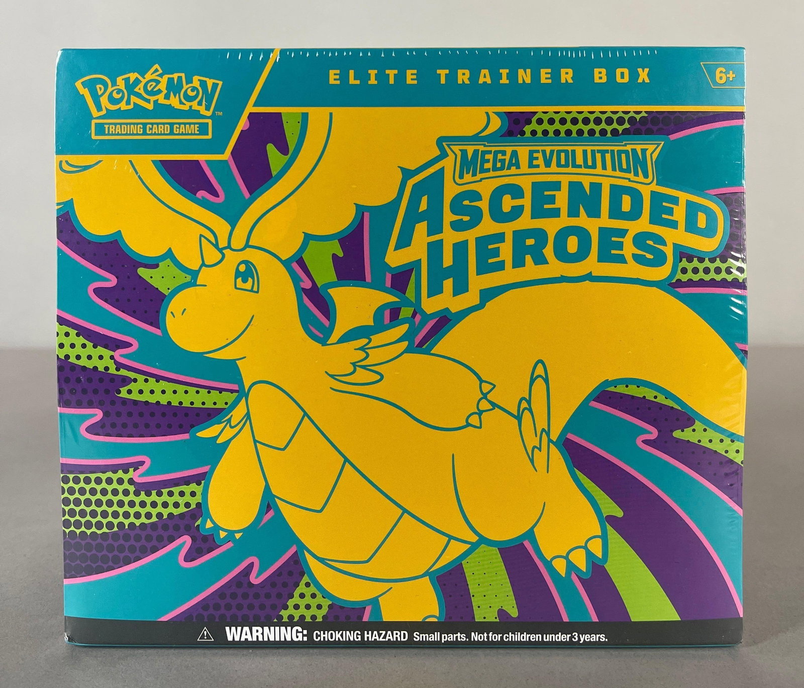2026 Pokemon Mega Evolution Ascended Heroes Sealed ETB: Includes 9 - Booster packs, 40 - Energy cards, Collectors Box, and More