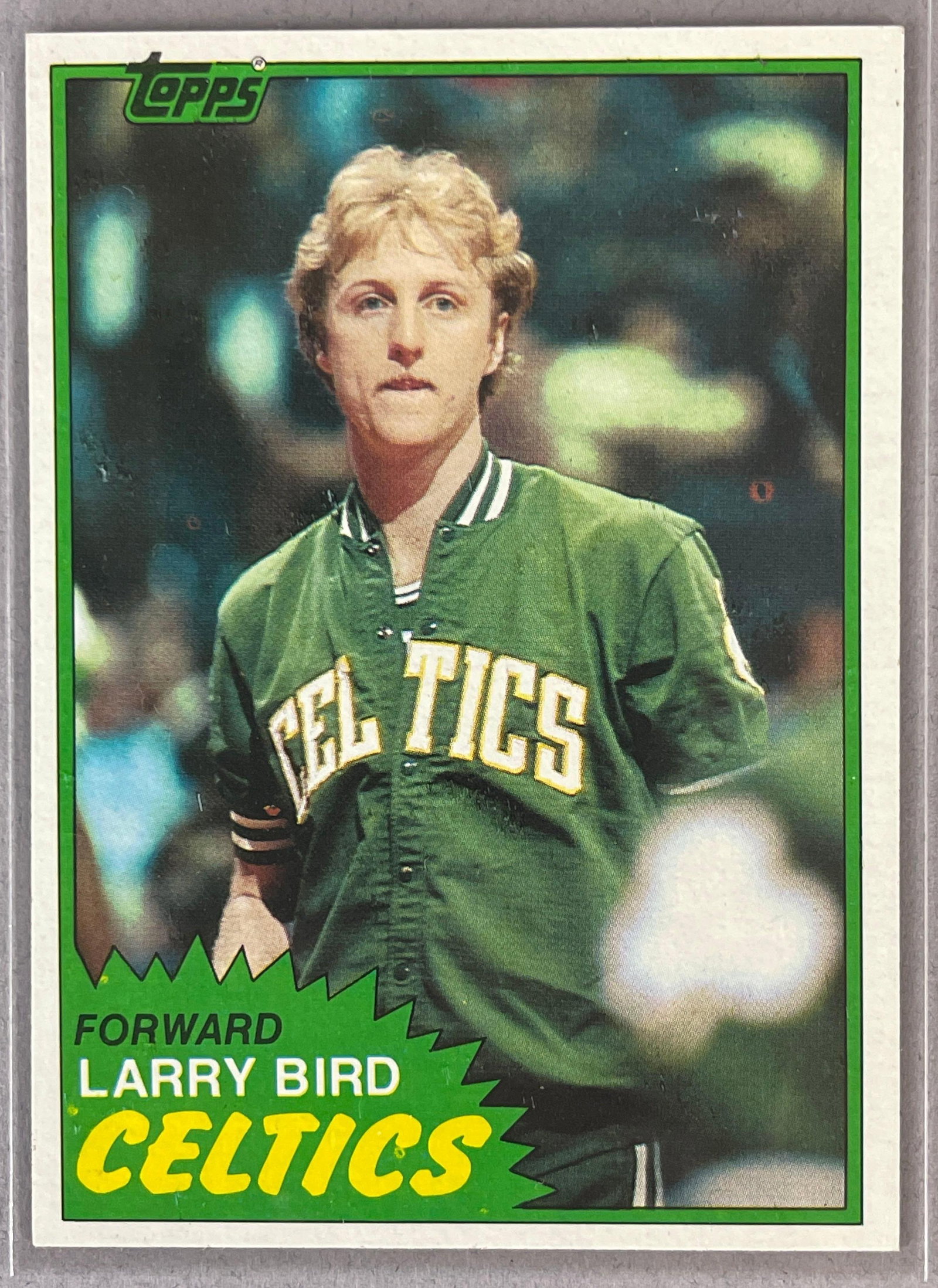 1981 Topps Larry Bird #4
