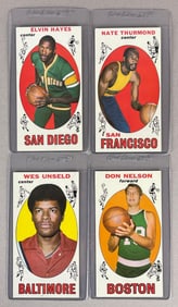 4 - 1969 Topps Basketball HOF Rookie Cards