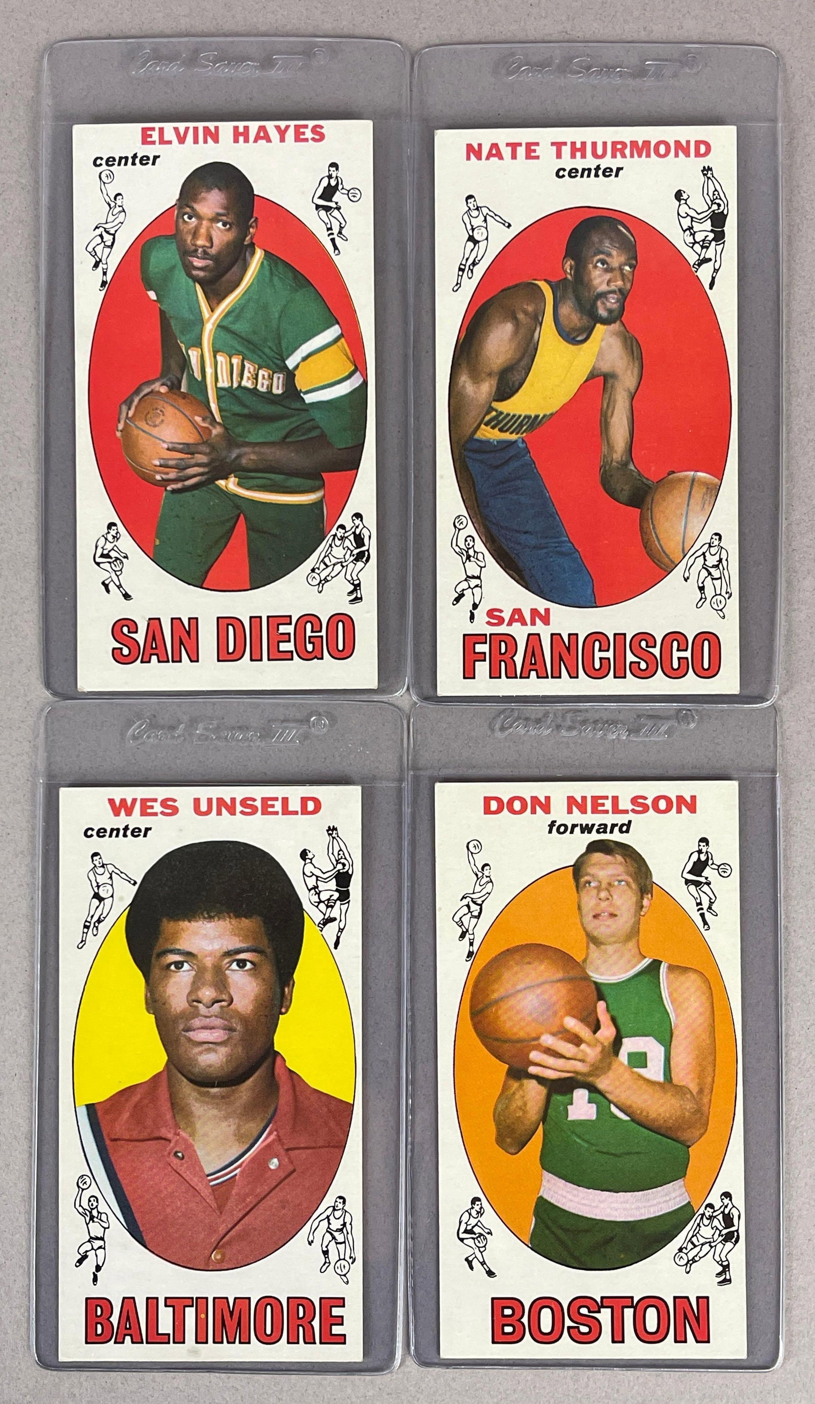 4 - 1969 Topps Basketball HOF Rookie Cards (1 of 2)