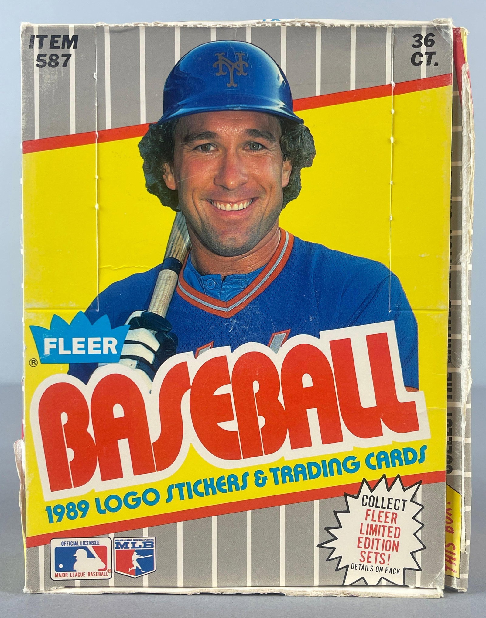 1989 Fleer Baseball Wax box: 1989 Fleer Baseball Wax box, Not confirmed if this is an Error box