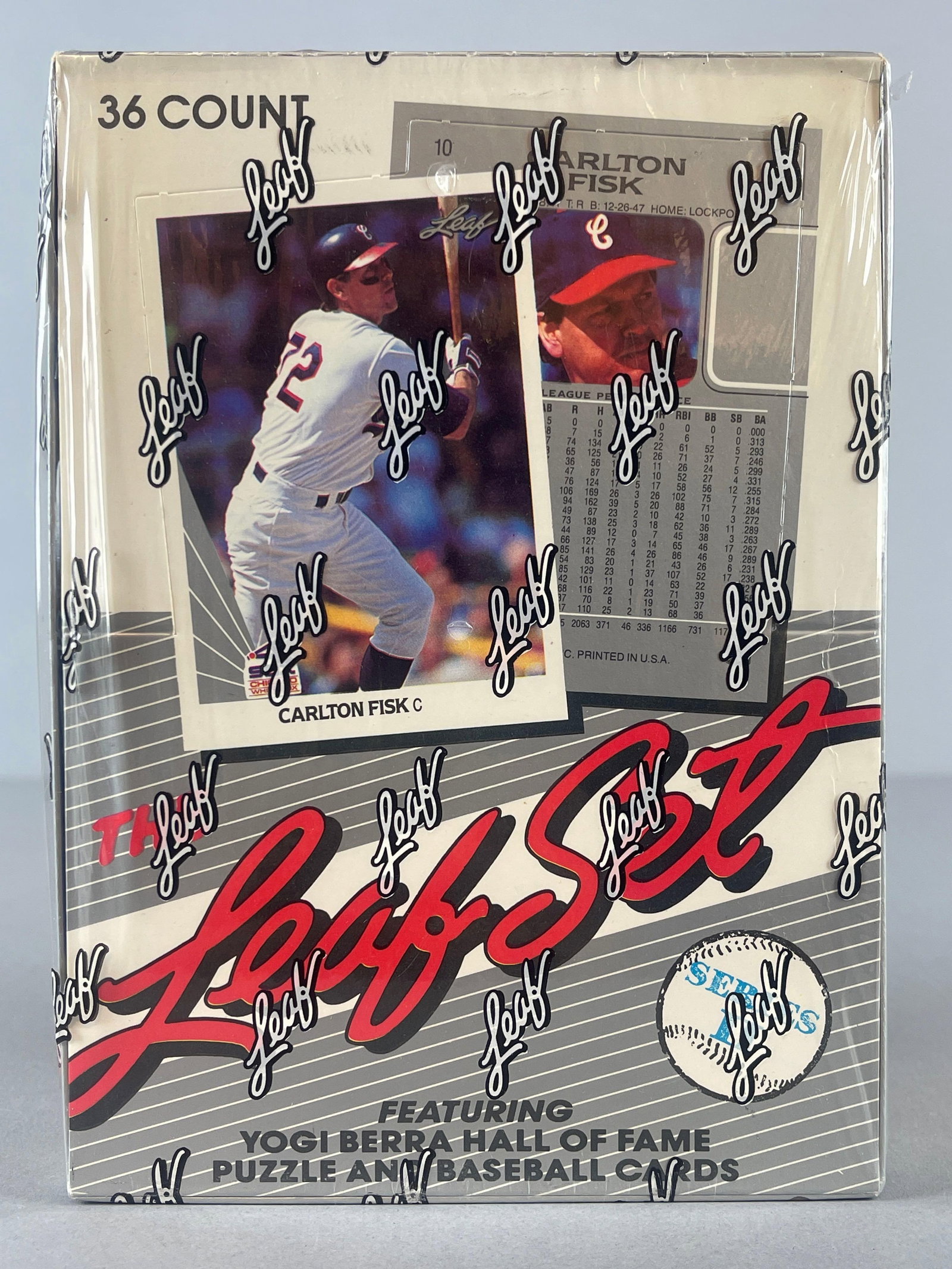 1990 Leaf Baseball Factory Sealed Series 2 Wax Box (1 of 3)