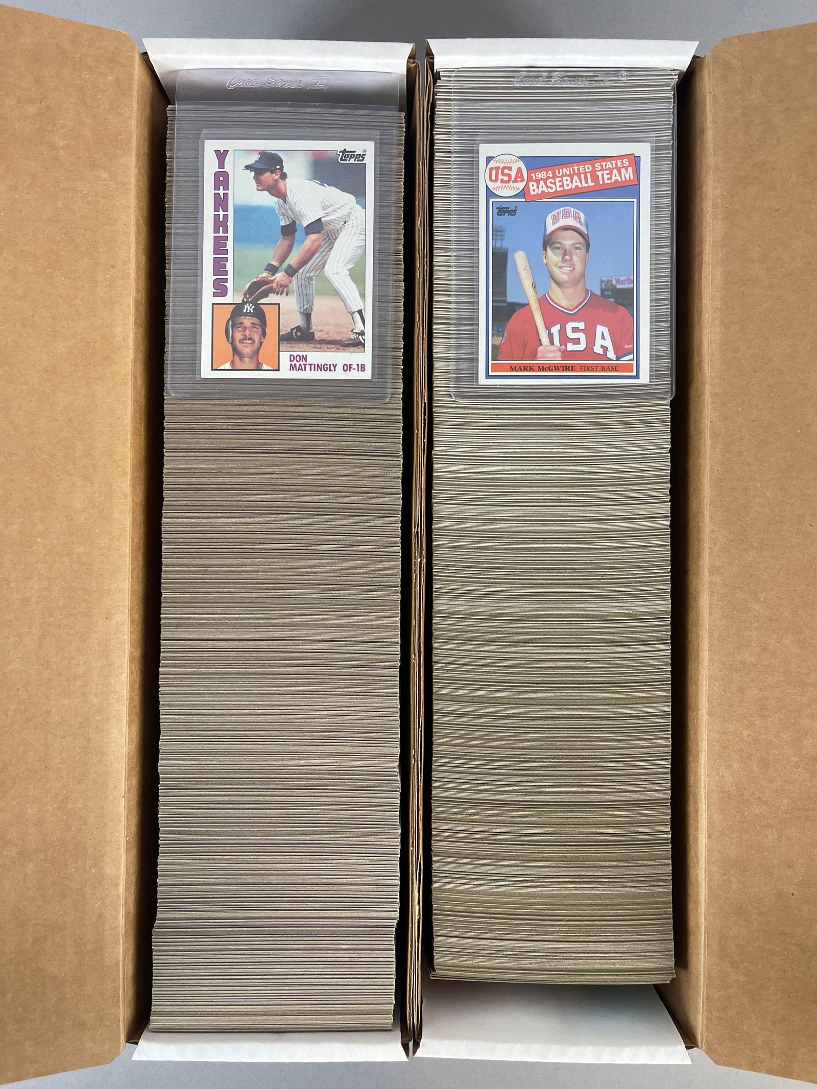 1984 and 85 Topps Baseball Complete Sets (1 of 3)