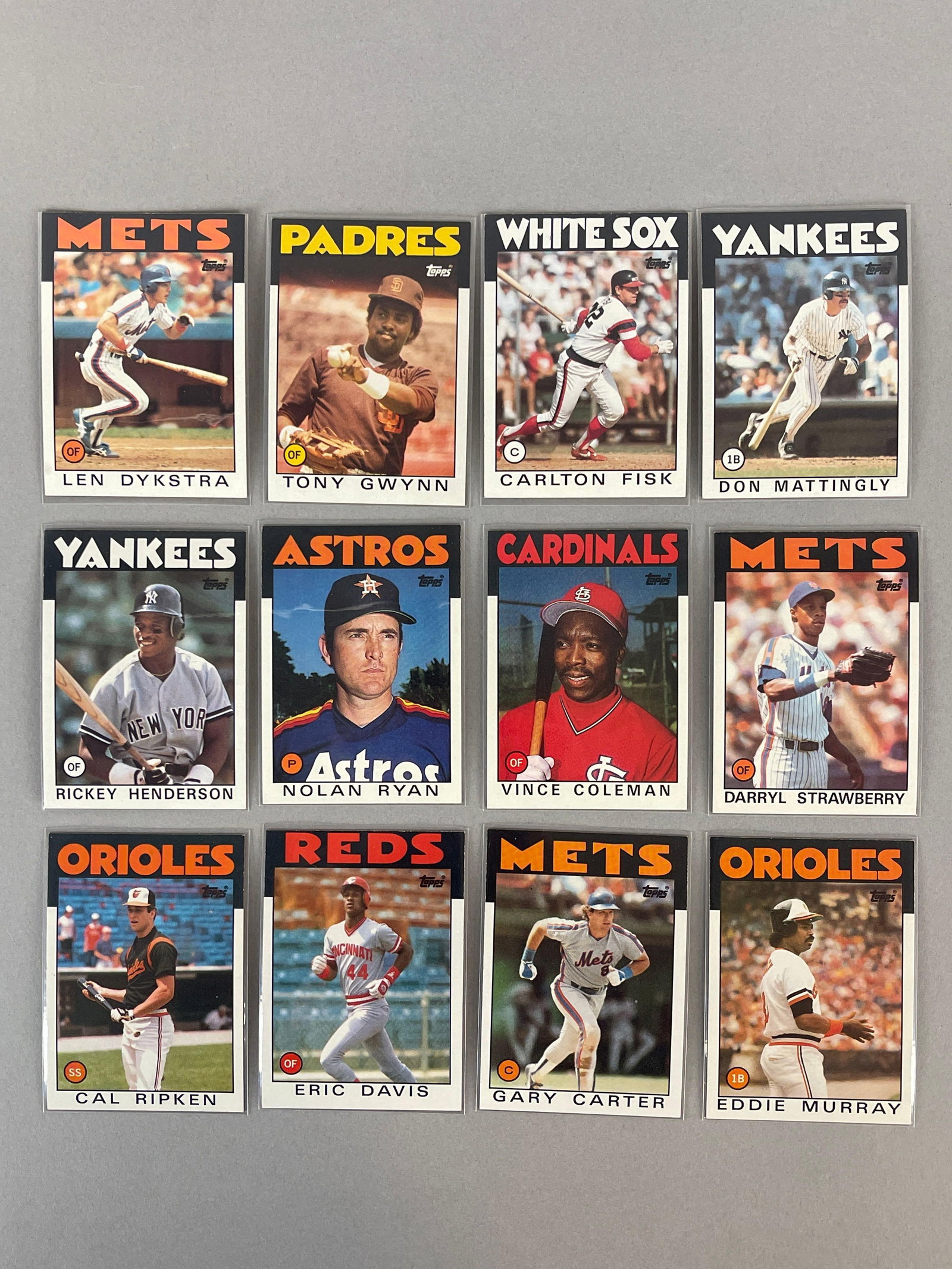1986 Topps and Fleer Baseball Complete Sets - 2