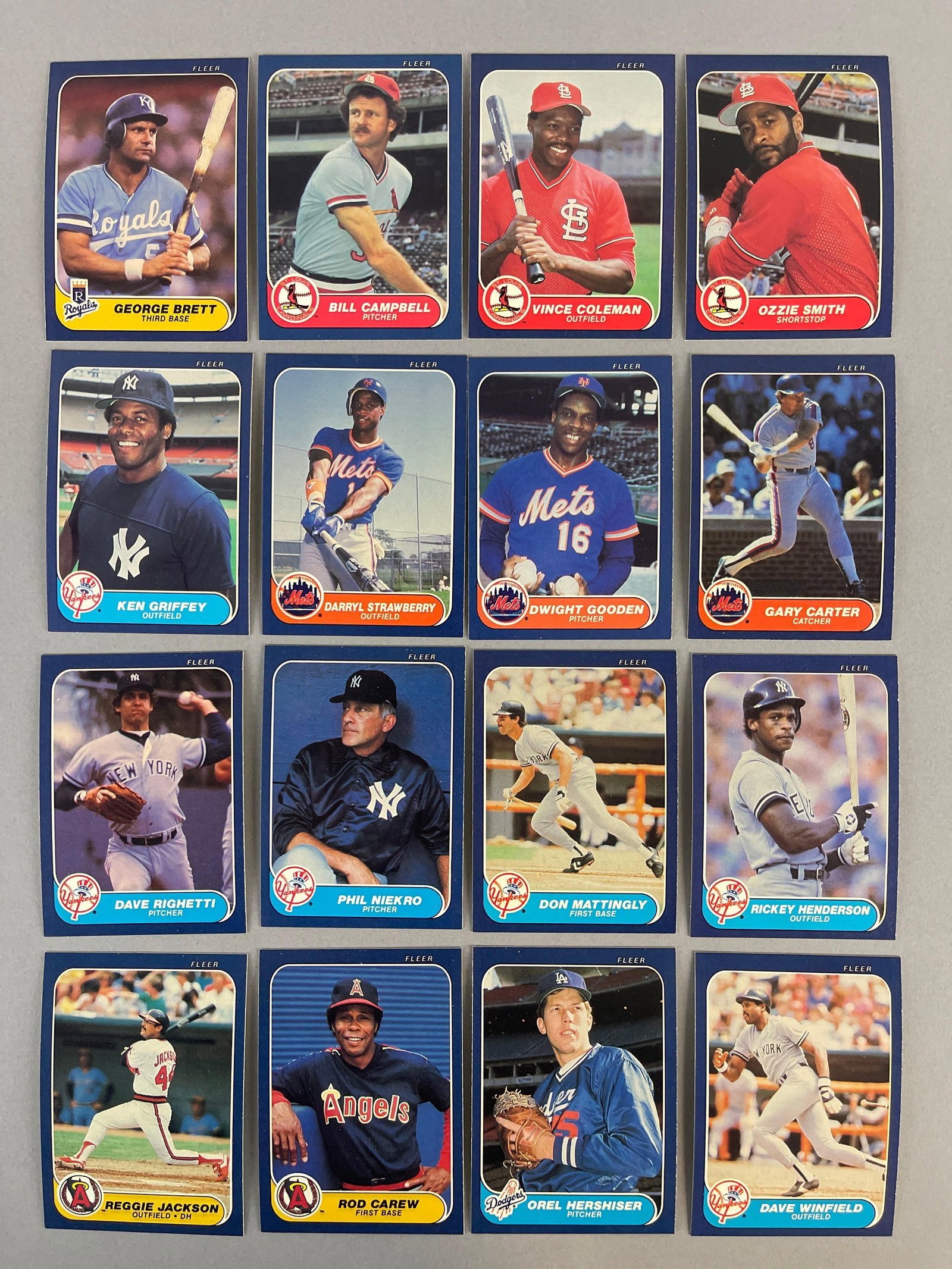 1986 Topps and Fleer Baseball Complete Sets - 3