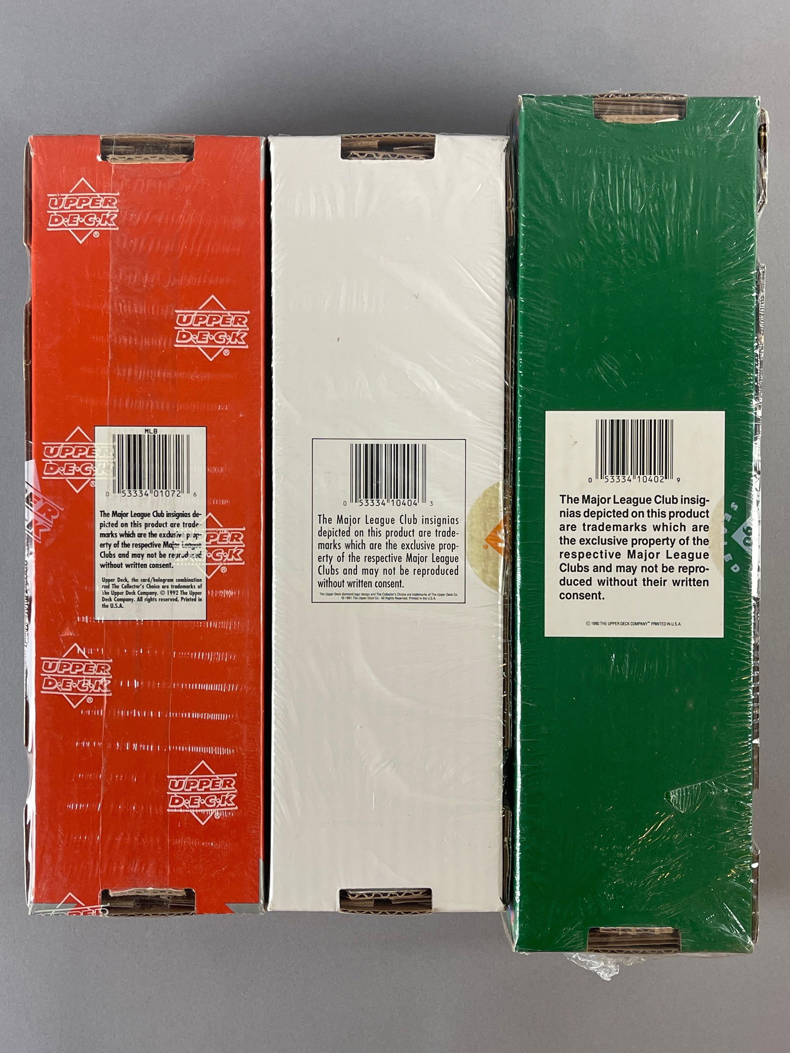 1990 - 92 Upper Deck Factory Sealed Sets - 2