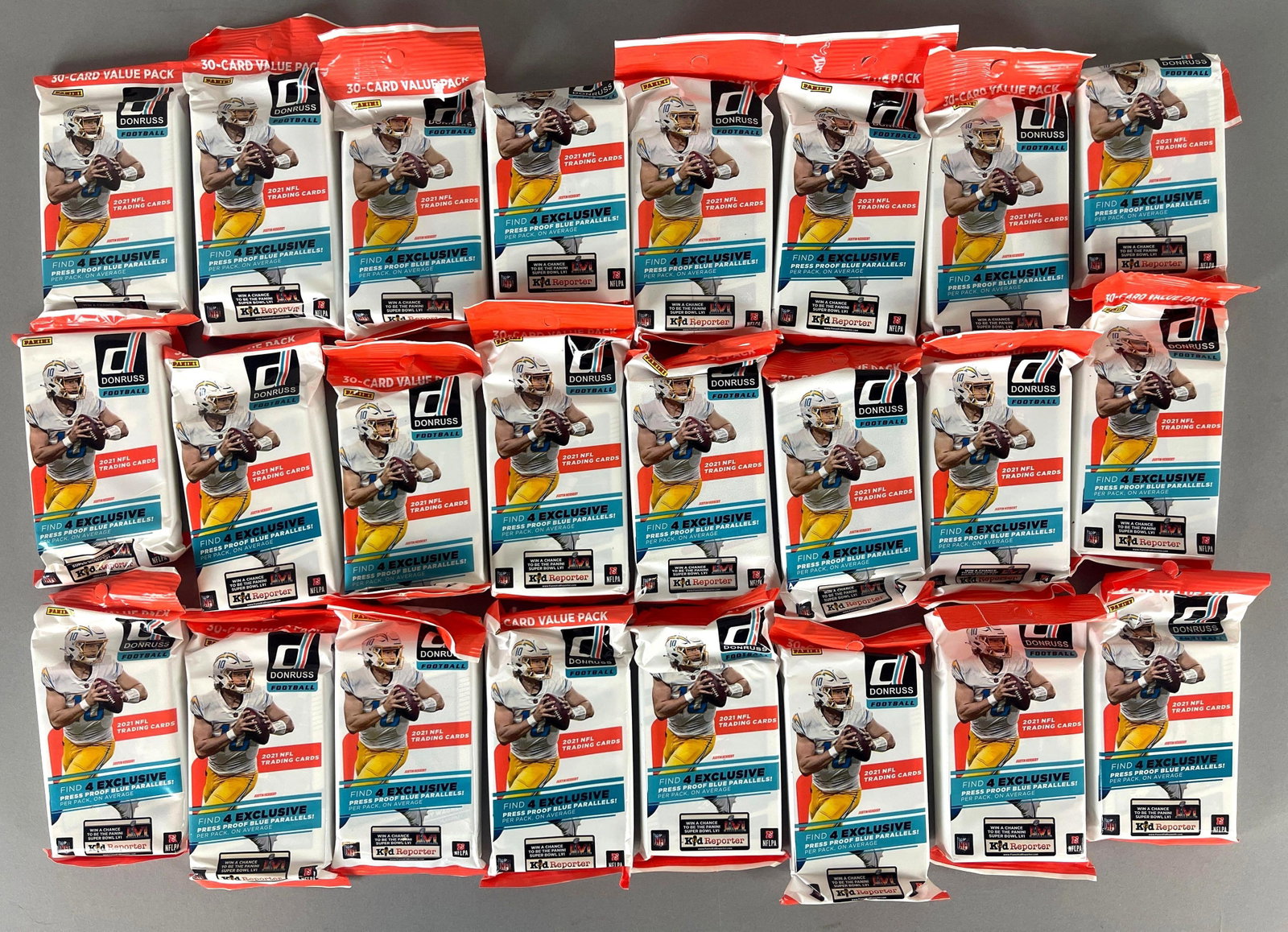24 - 2021 Donruss Football Value Packs: 30 - Card value pack