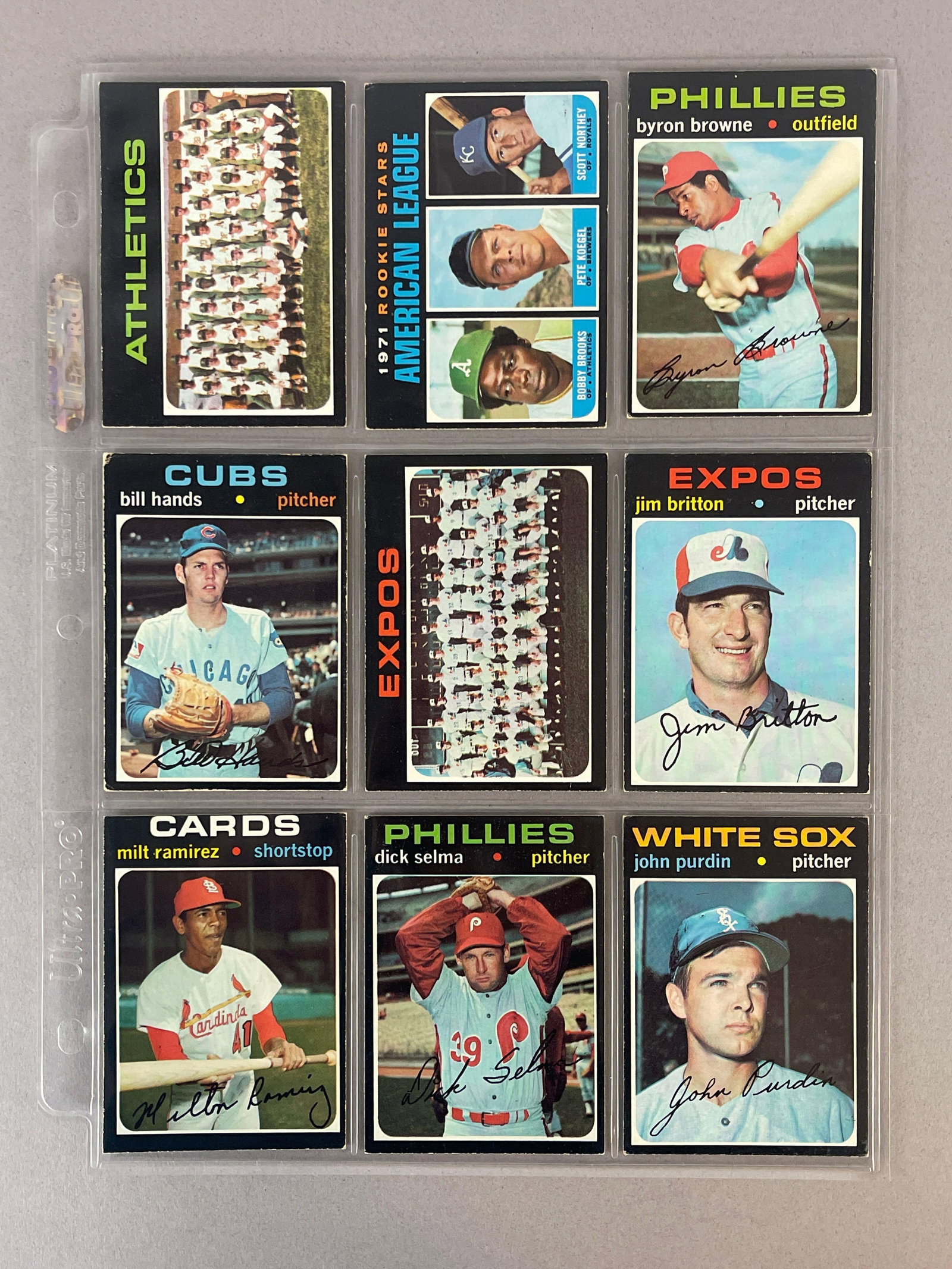 1971 Topps Baseball Partial Set 375/752 - 10