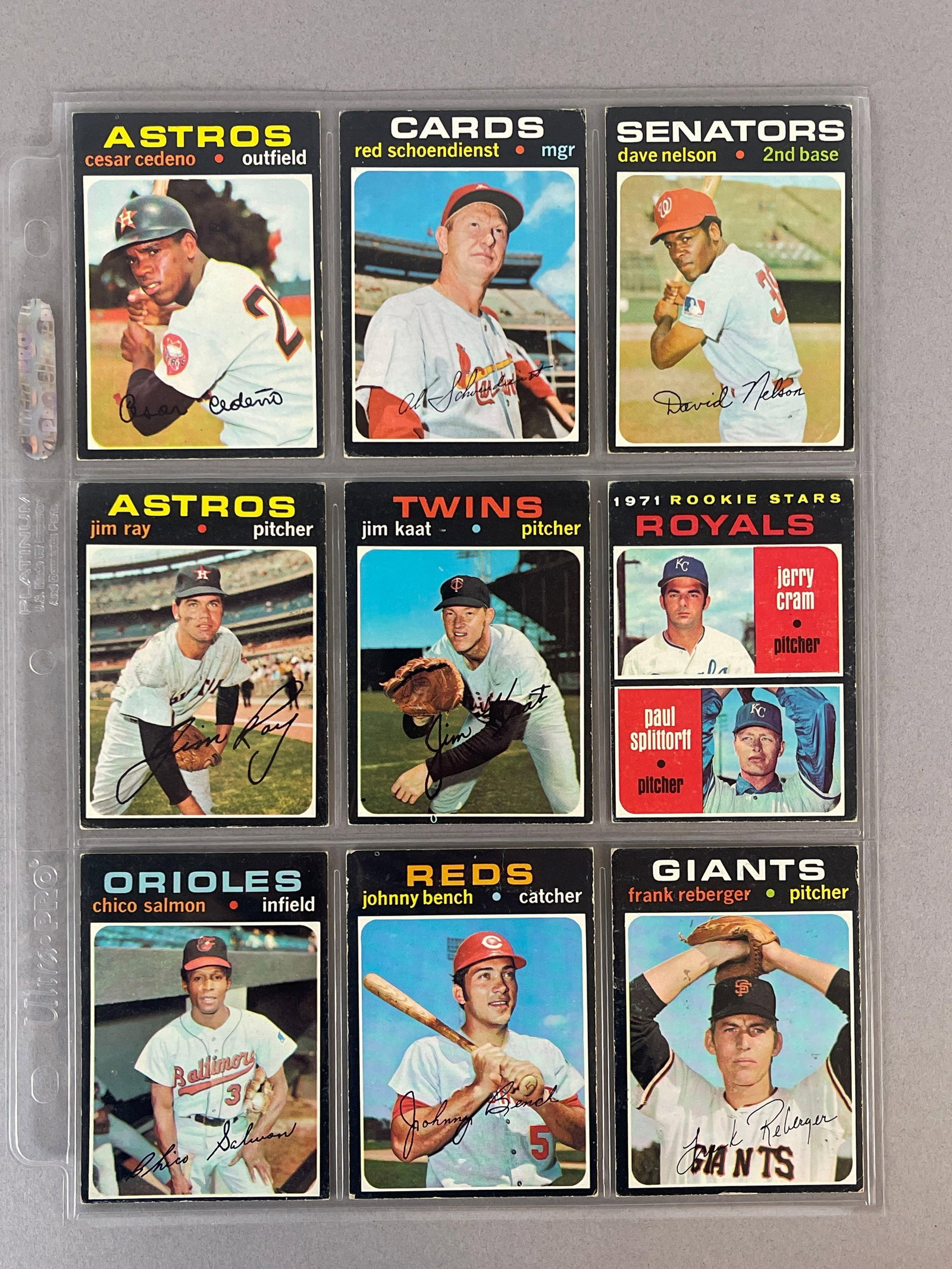 1971 Topps Baseball Partial Set 375/752 - 6