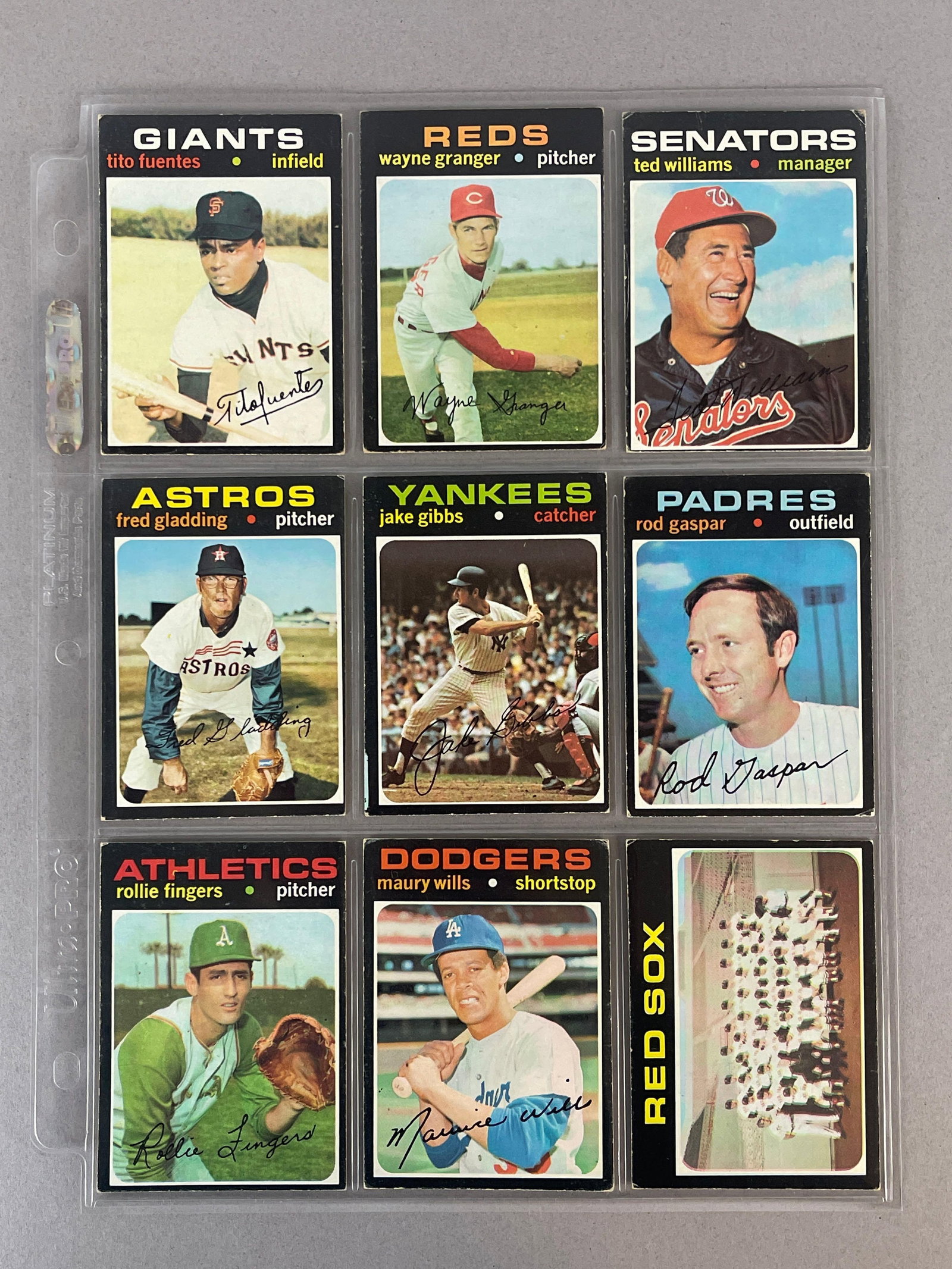 1971 Topps Baseball Partial Set 375/752 - 8