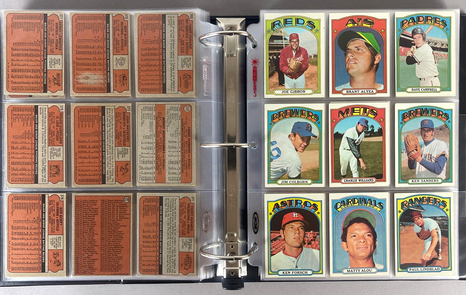 1972 Topps Baseball Partial Set 401/787 with 15 - High Numbers: Conditions vary, VG - NM, Mainly Mid-Grade, Carlton Fisk Rookie VG, Johnny Bench, Reggie Jackson, Thurman Munson, and Al Kaline VGEX