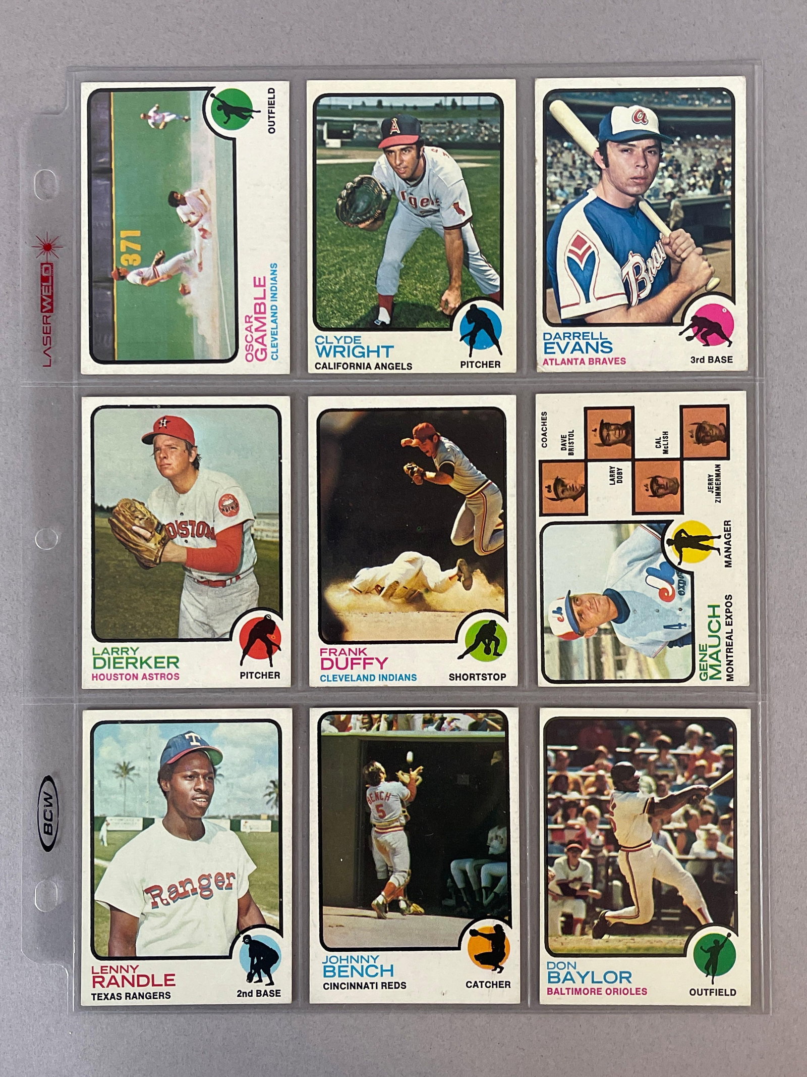 1973 Topps Baseball Partial Set 345/660 - 12