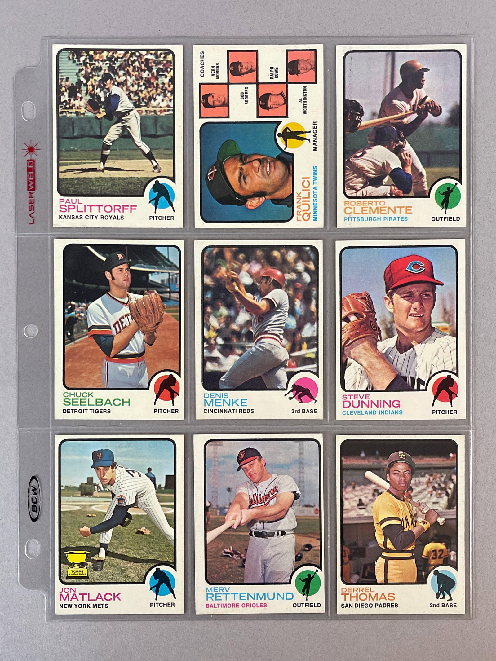 1973 Topps Baseball Partial Set 345/660 - 3