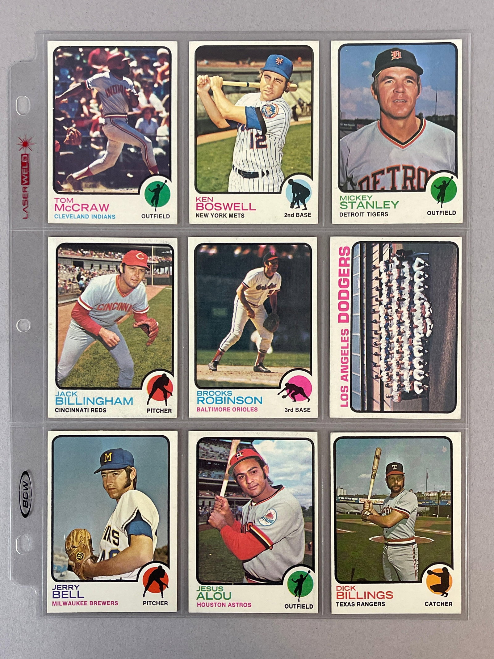 1973 Topps Baseball Partial Set 345/660 - 5