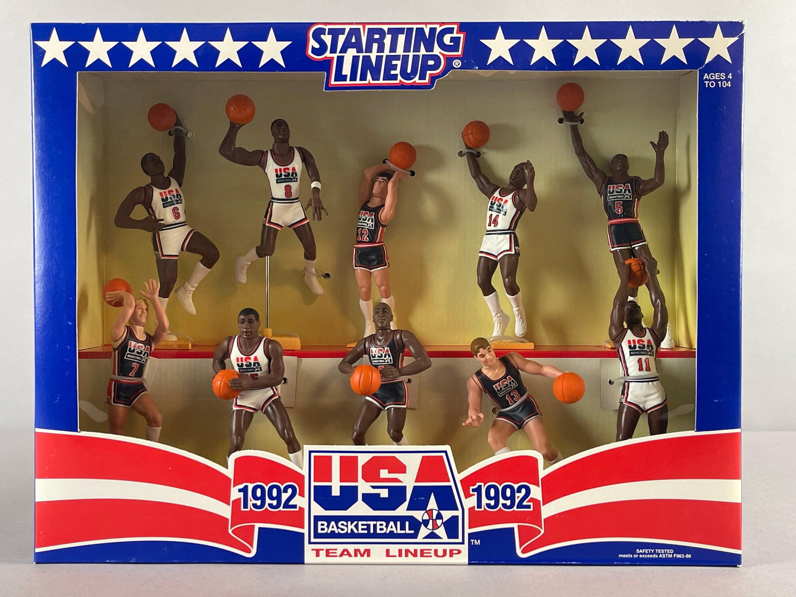 1992 Starting Lineup USA Olympic Dream Team Figure Set: Like new condition