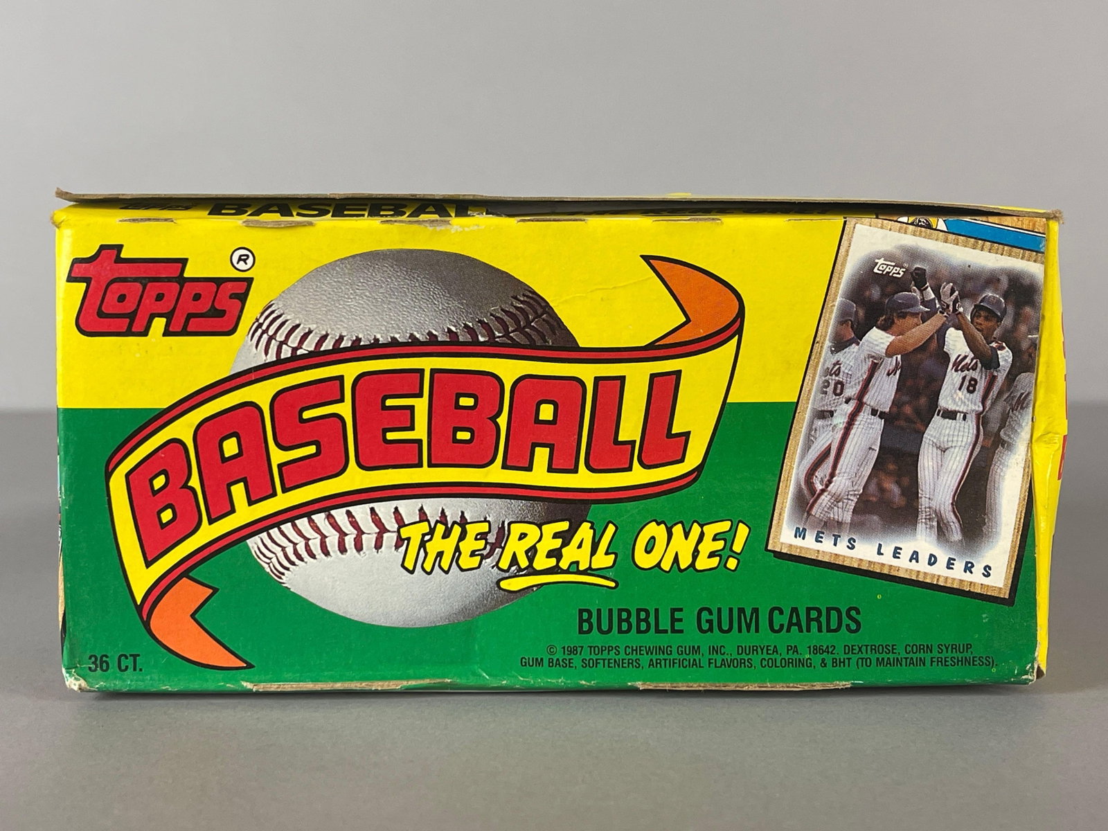 1987 Topps Baseball Unopened Wax Box - 4
