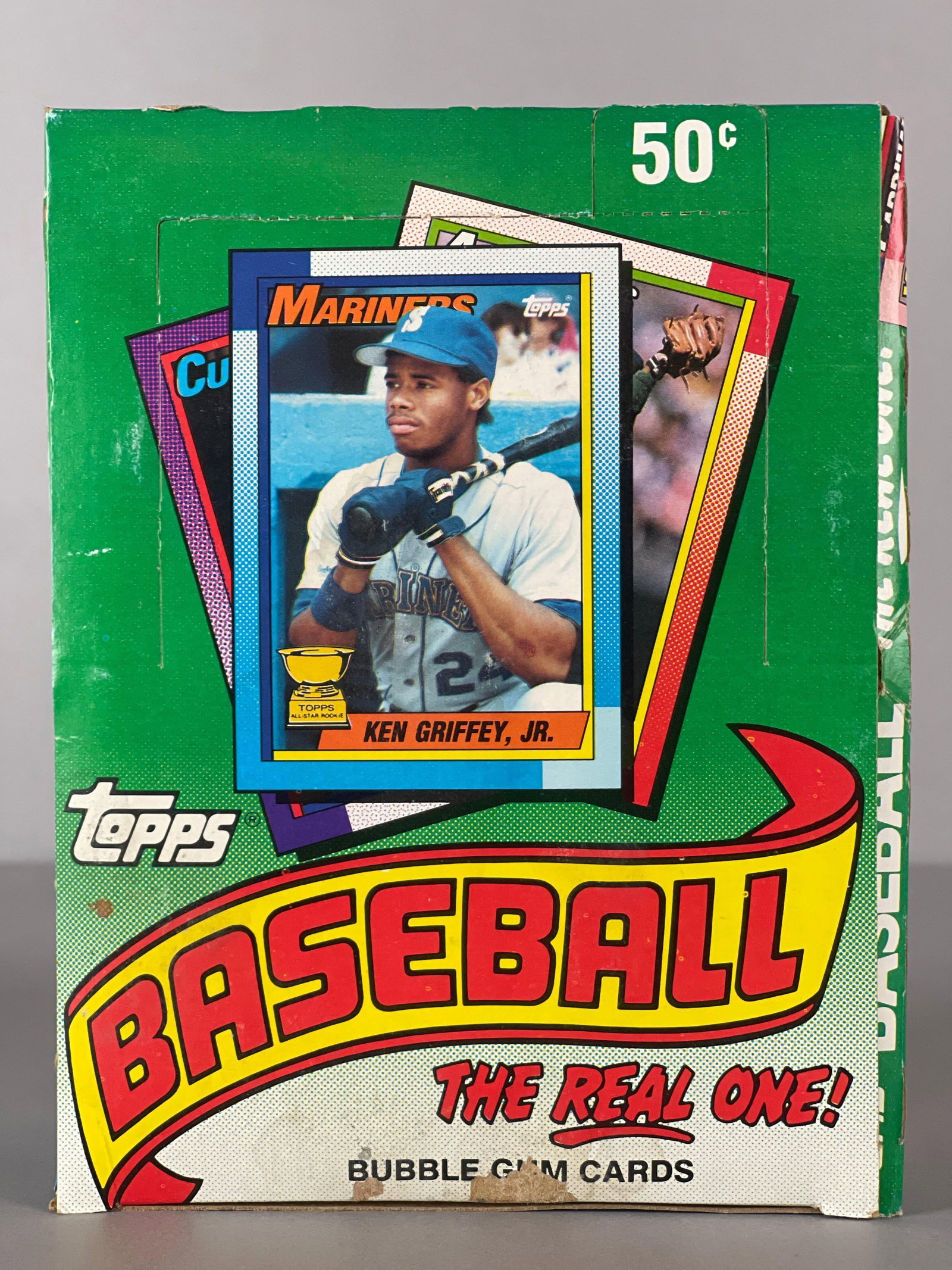 1990 Topps Baseball Unopened Wax Box (1 of 6)