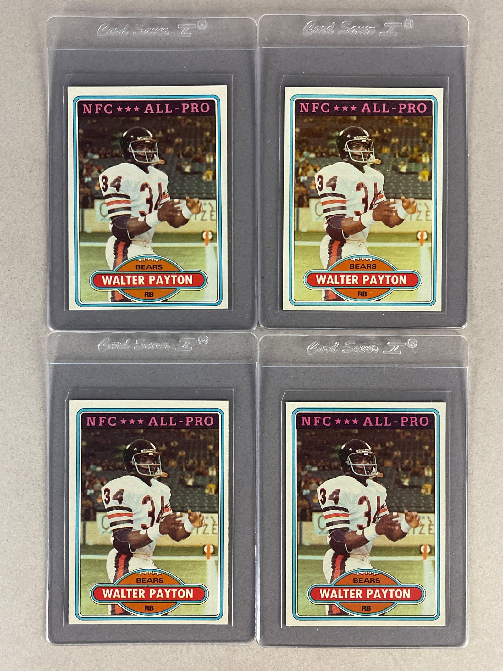 4 - 1980 Topps Walter Payton #160 High-Grade (1 of 2)