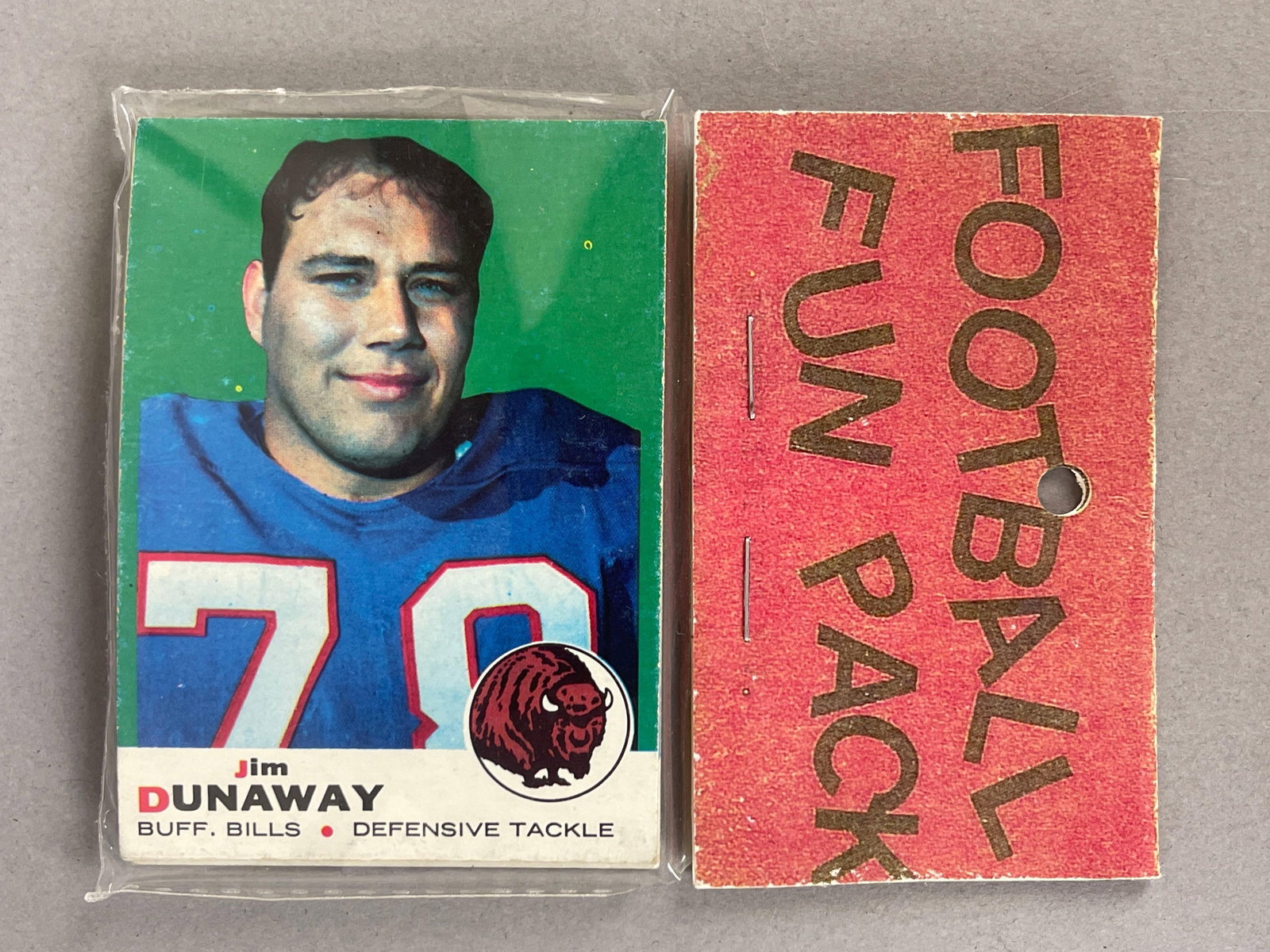 1969 Topps Football West Corps Cello Fun Pack (1 of 2)