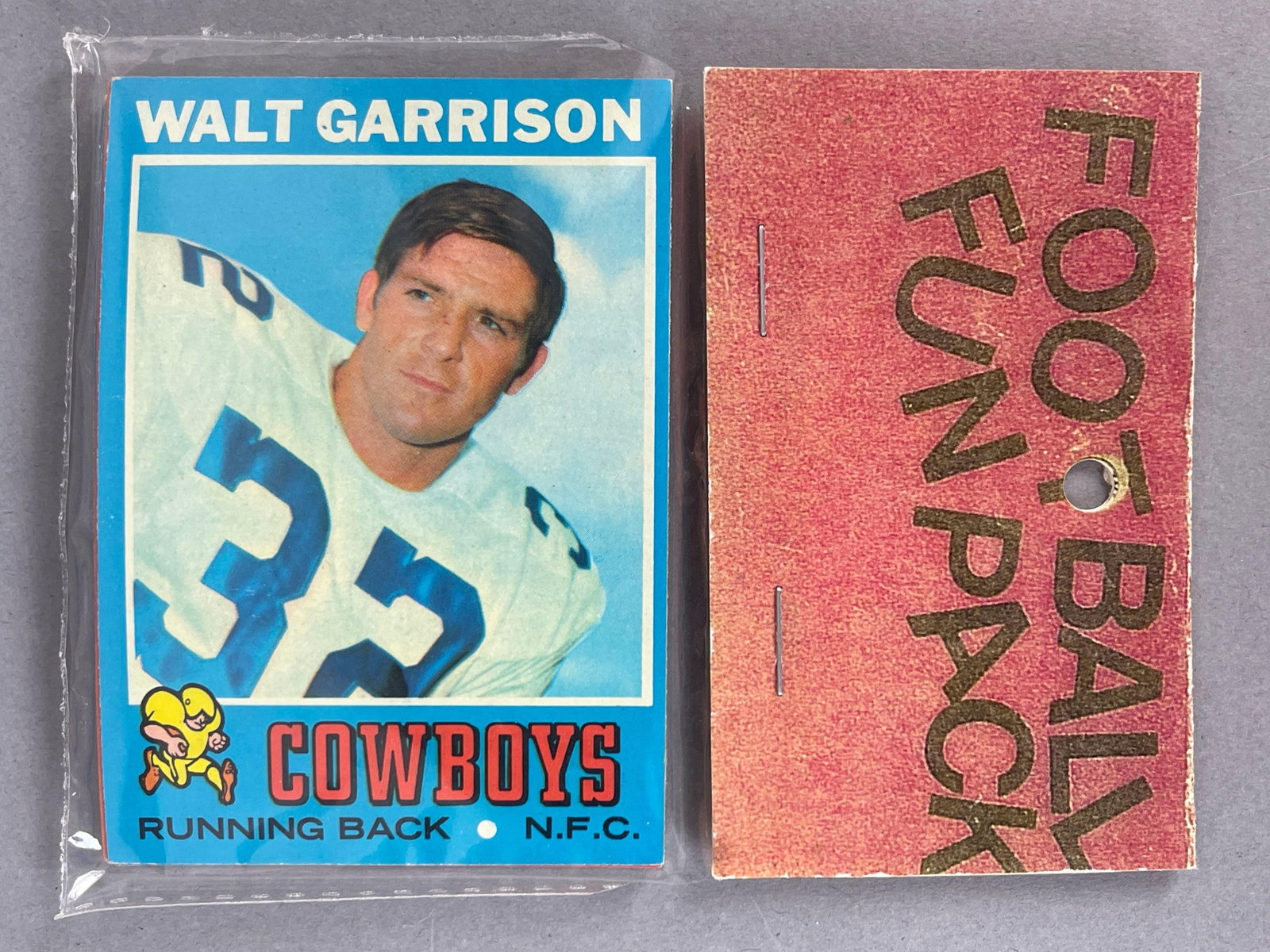 1971 Topps Football West Corps Cello Fun Pack (1 of 2)