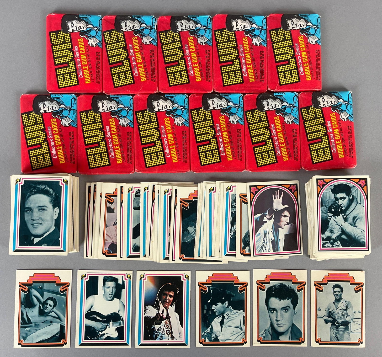 11 - 1978 Donruss Elvis Unopened packs and 130+ Cards (1 of 2)