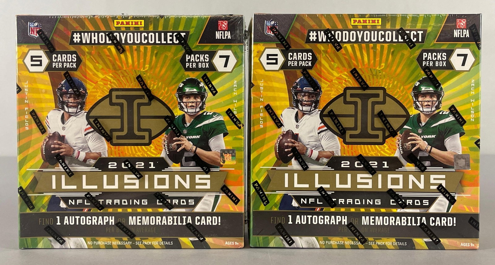 2 - 2021 Panini Illusions Football Mega Boxes (1 of 2)