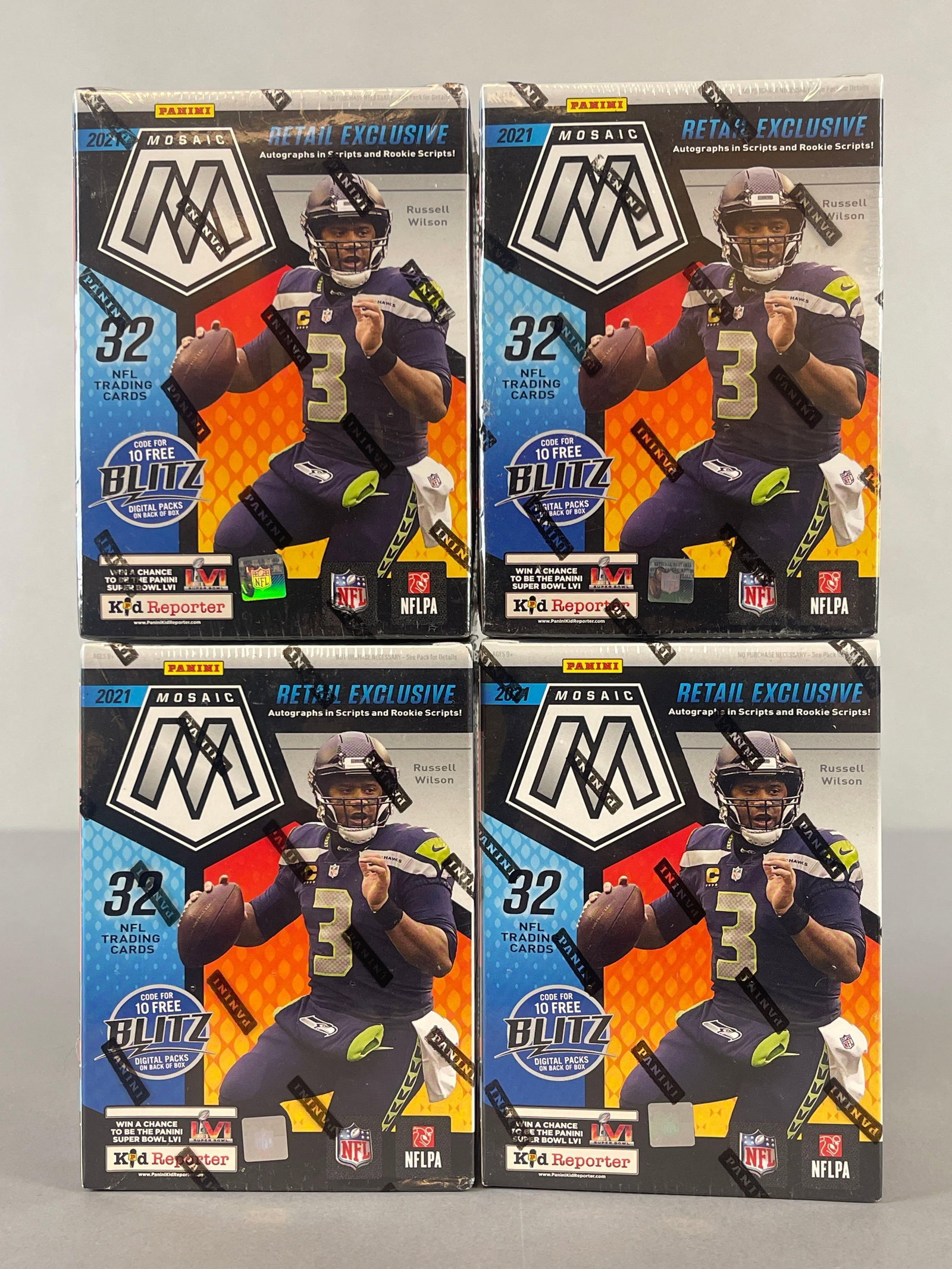 4 - 2021 Mosaic Football Blaster Boxes (1 of 3)
