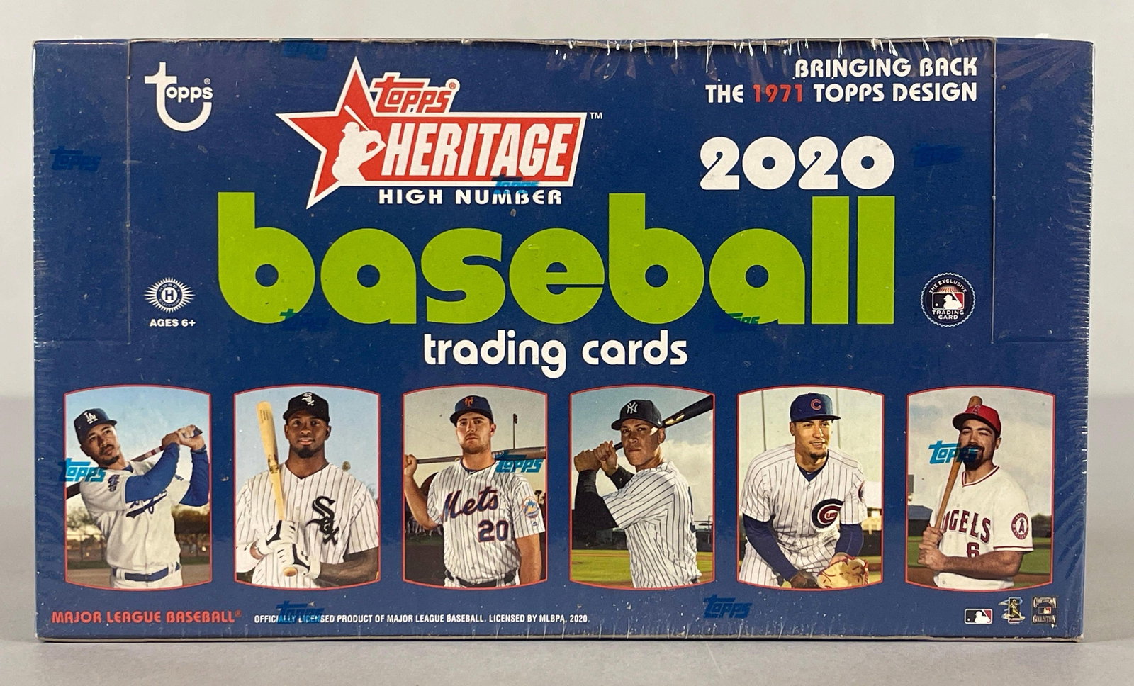 2020 Topps Heritage High Number Baseball Hobby Box (1 of 3)