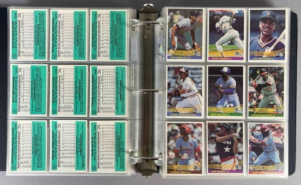 1984 Donruss Baseball Complete Set in Binder (1 of 4)