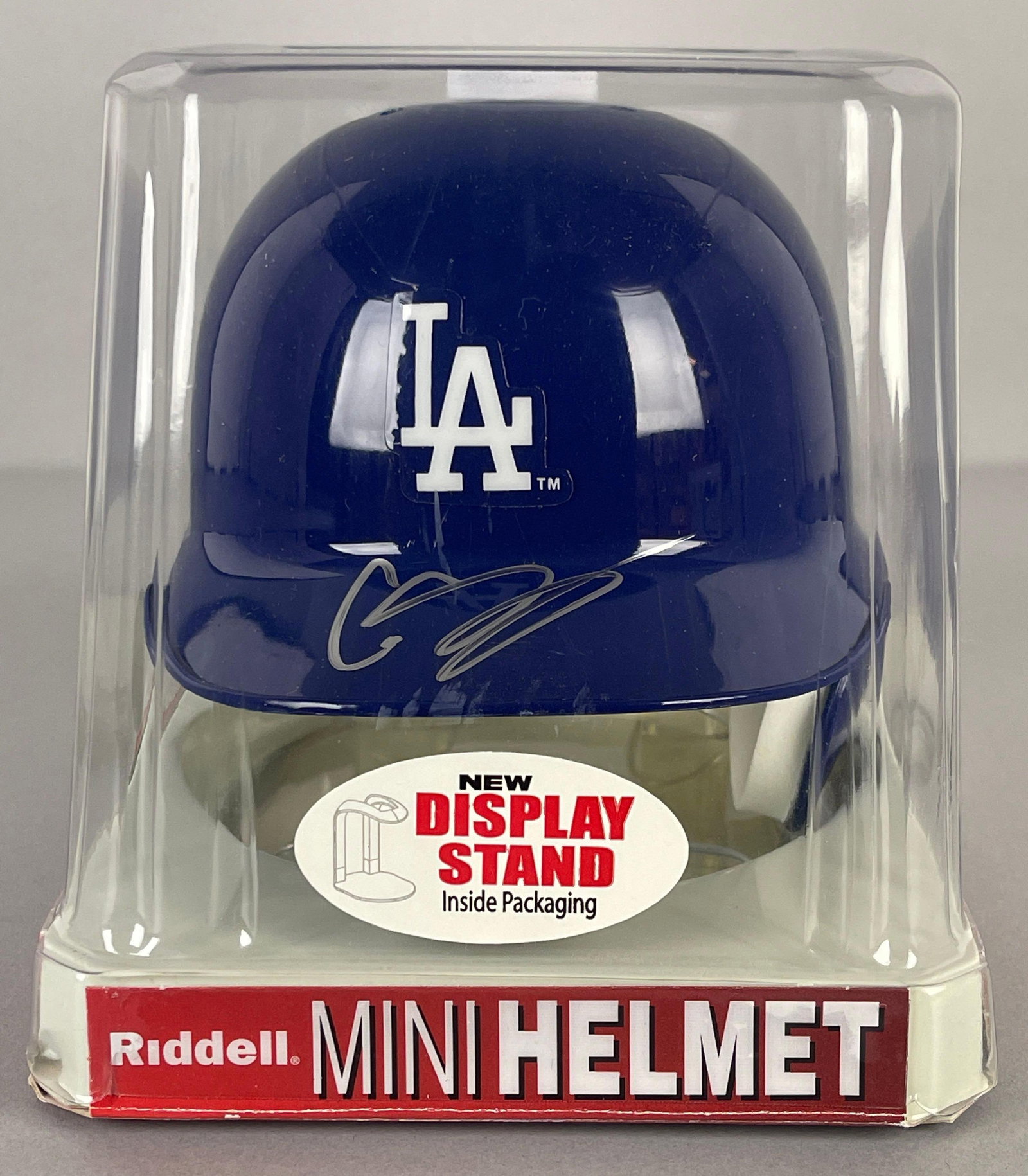 Corey Seager Signed LA Dodgers Mini Helmet with JSA COA: Autographed C Seager, with JSA COA, Measures 8 x 6 x 6 Inches