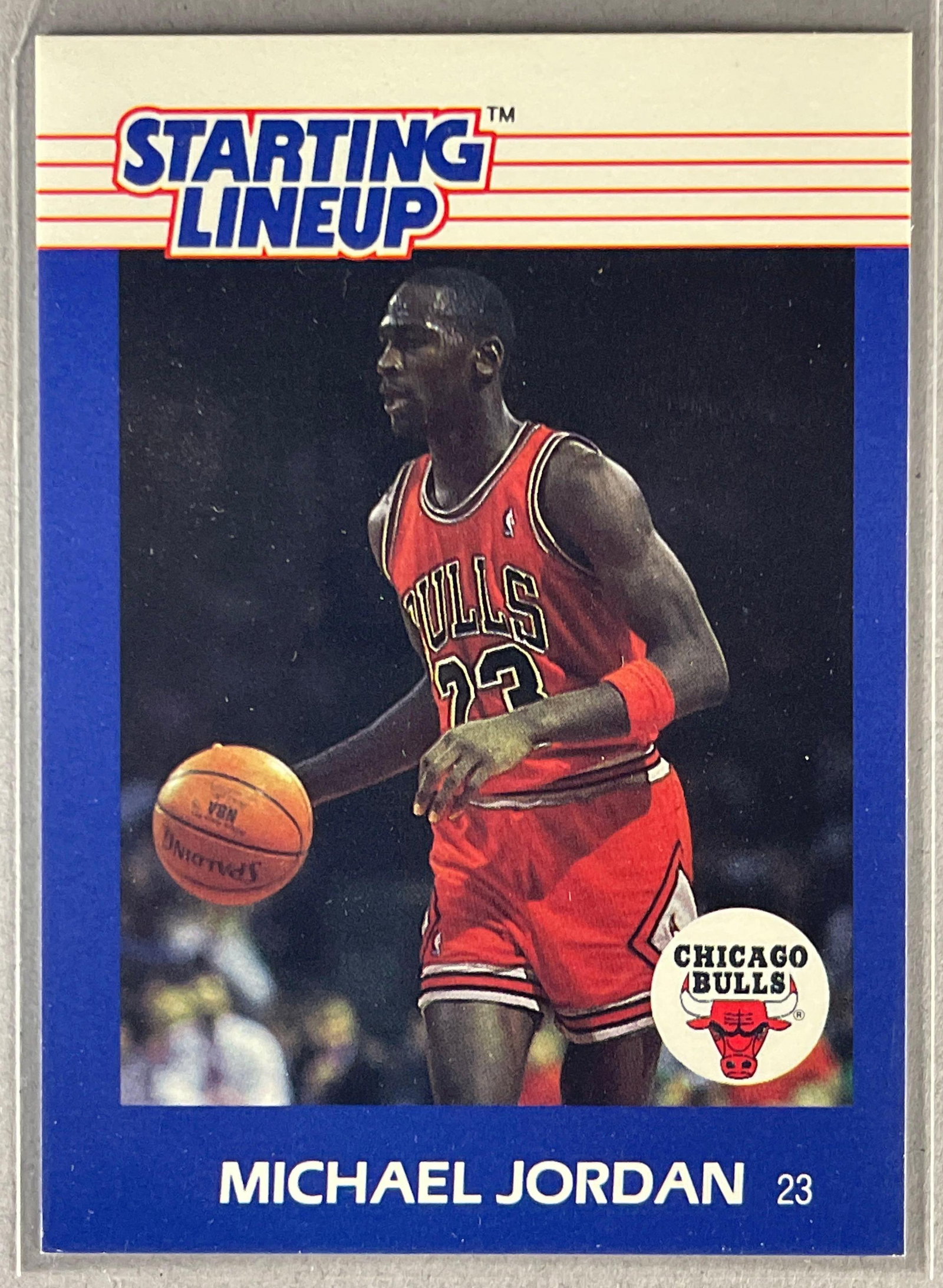 1988 Kenner Starting Lineup Michael Jordan: 1988 Kenner Starting Lineup Michael Jordan, Sharp card, Ready to Grade