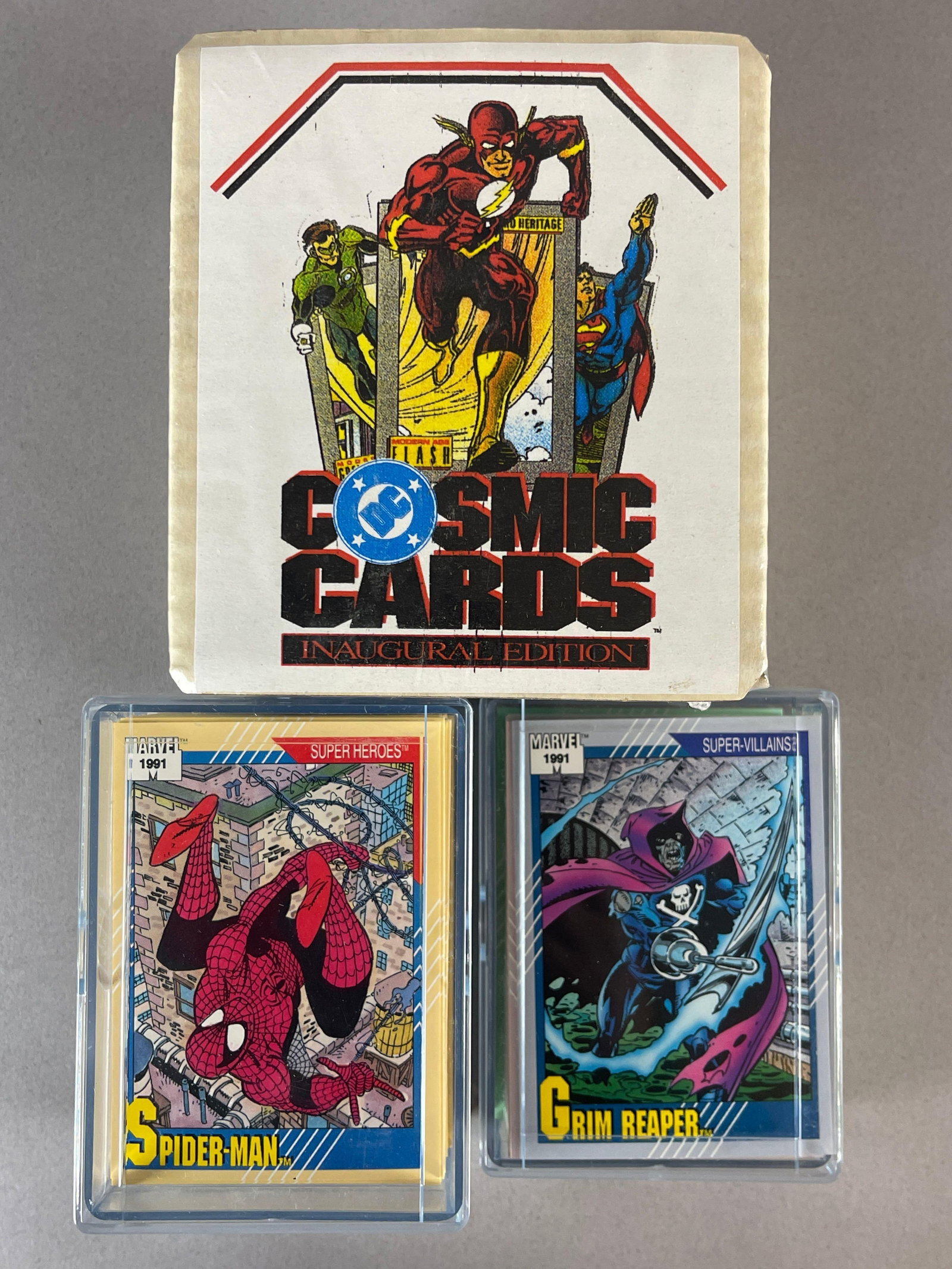 1991 Impel Marvel Universe and DC Cosmic Cards High-Grade Sets (1 of 2)