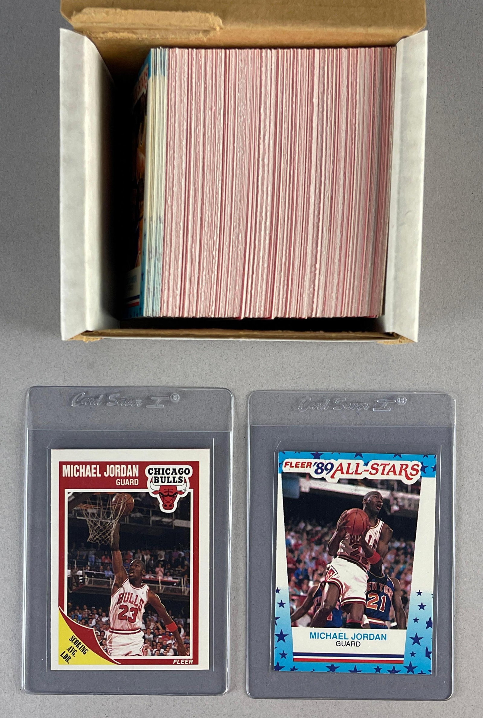 1989 Fleer Basketball Complete Set + Sticker Set (1 of 2)