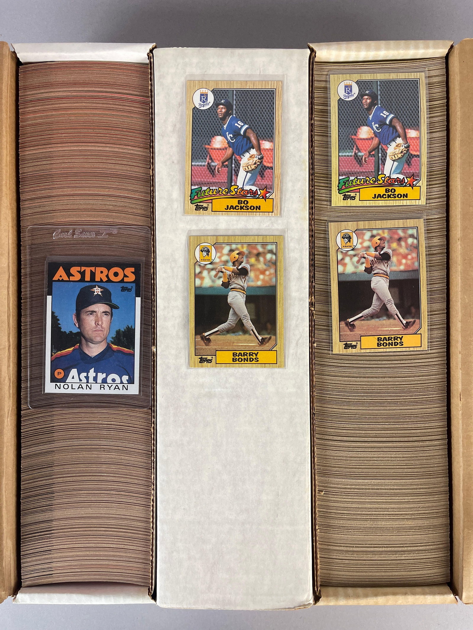 1986 and 2 - 1987 Topps Baseball Complete Sets (1 of 3)