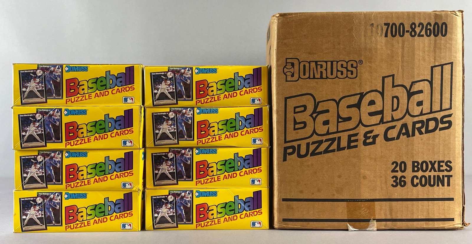 8 - 1989 Donruss Baseball Wax Boxes + Empty Case Box (1 of 2)