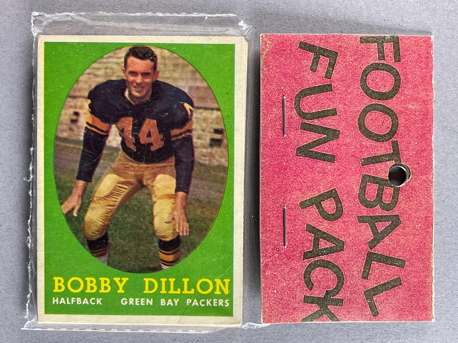 1958 Topps Football West Corps Cello Fun Pack (1 of 2)